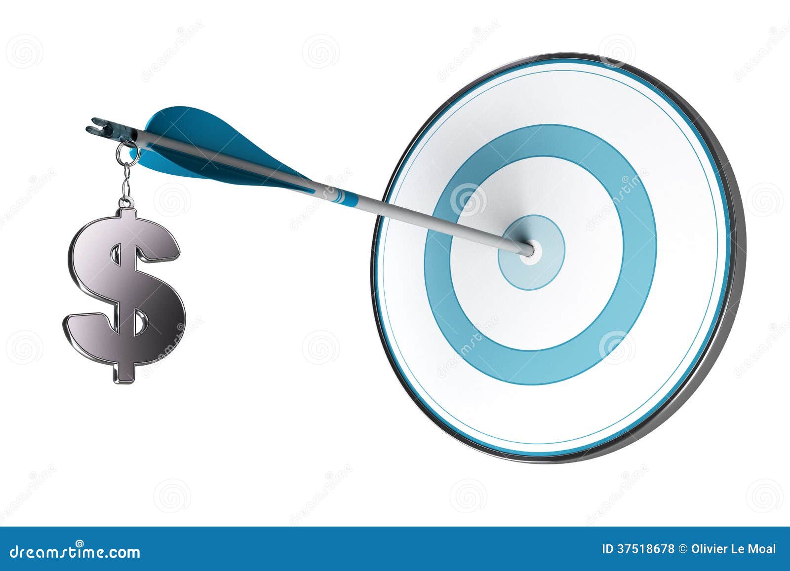 Successful Dollars Investment Concept Stock Illustration Illustration