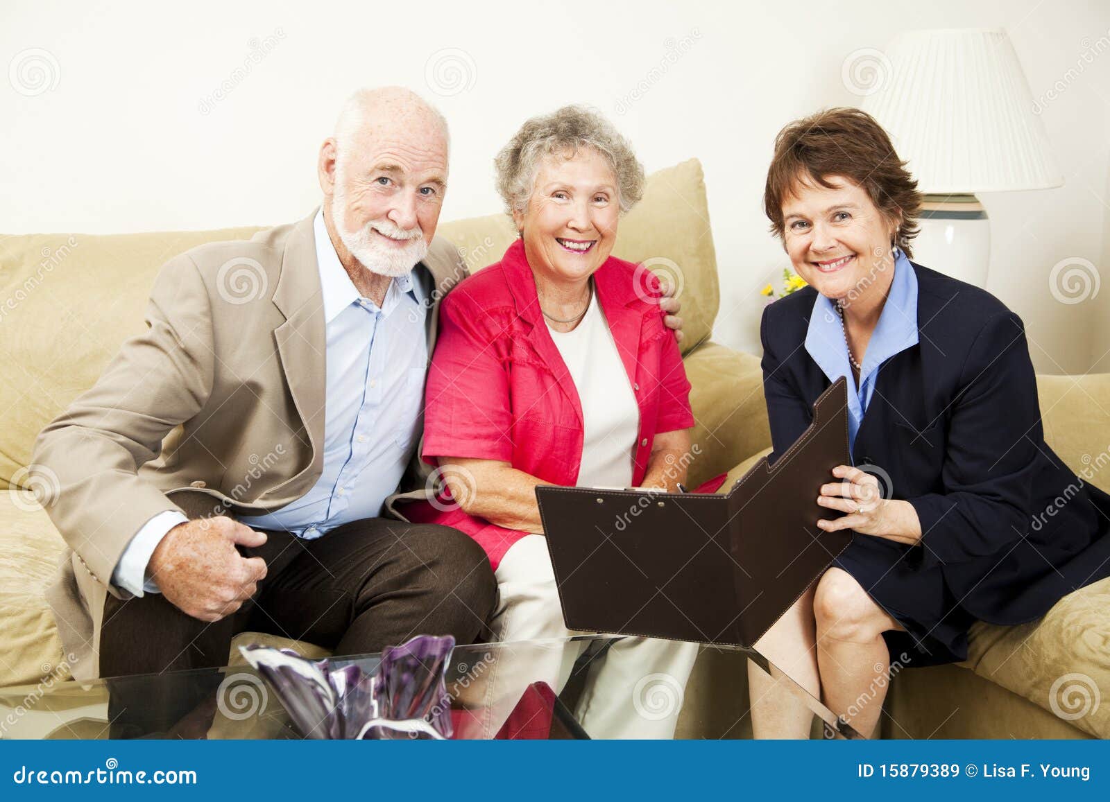 Successful Home Sale stock image. Image of female, happy 15879389