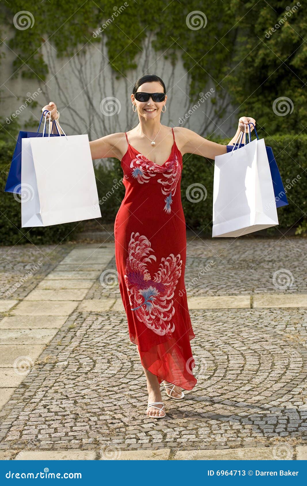 Successful Shopping Trip stock image. Image of statuesque 6964713