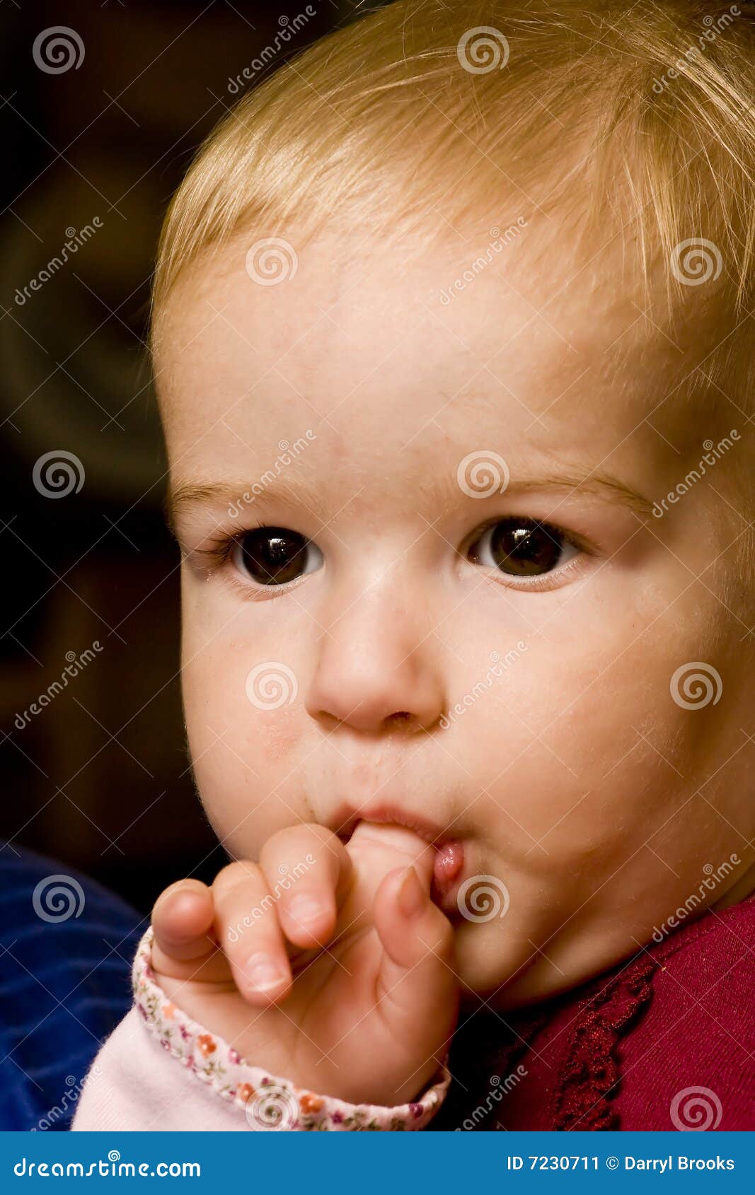 Sucking On Finger Stock Image Image Of Cute Mouth Sweet 7230711