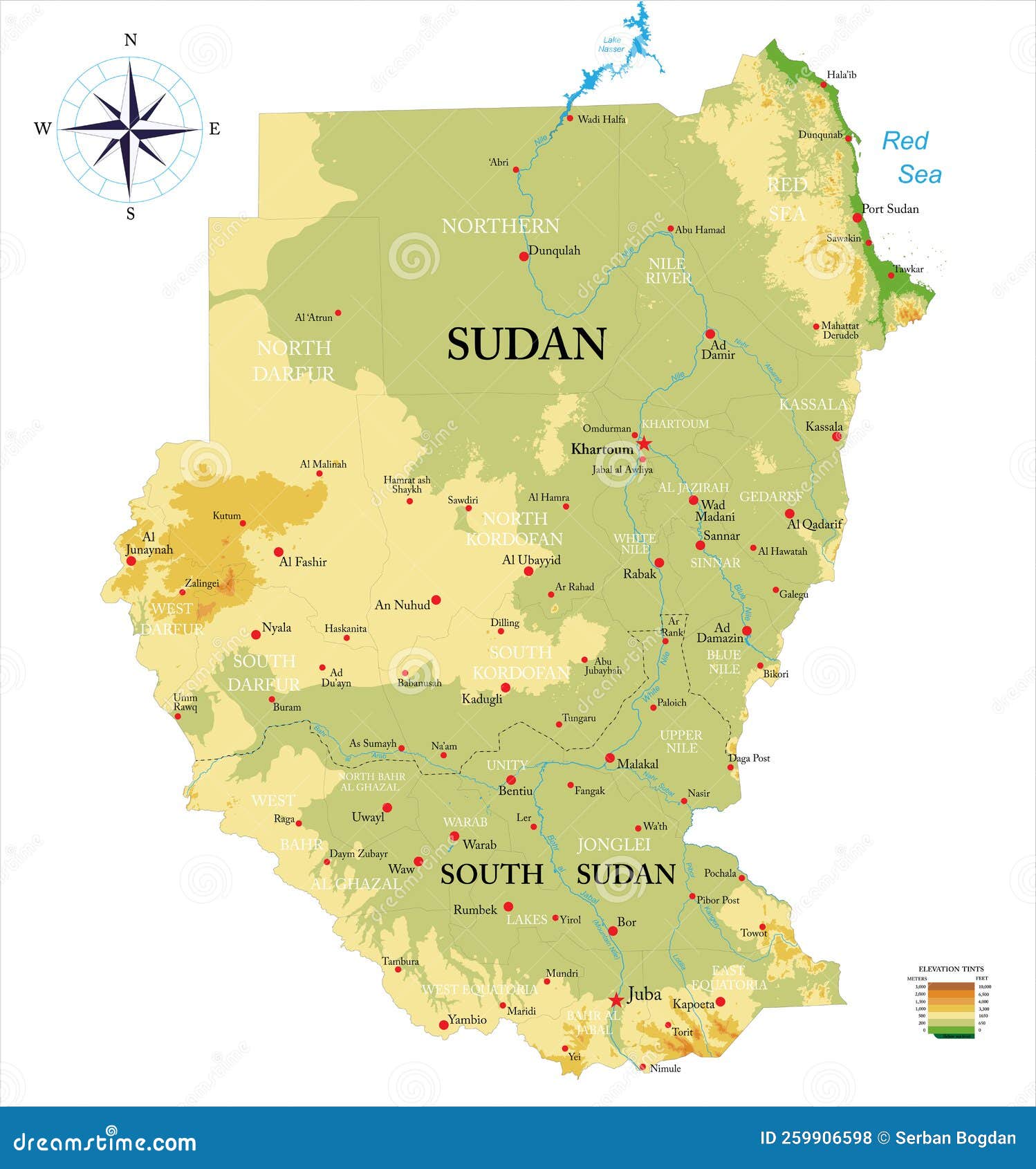 south sudan case study geography