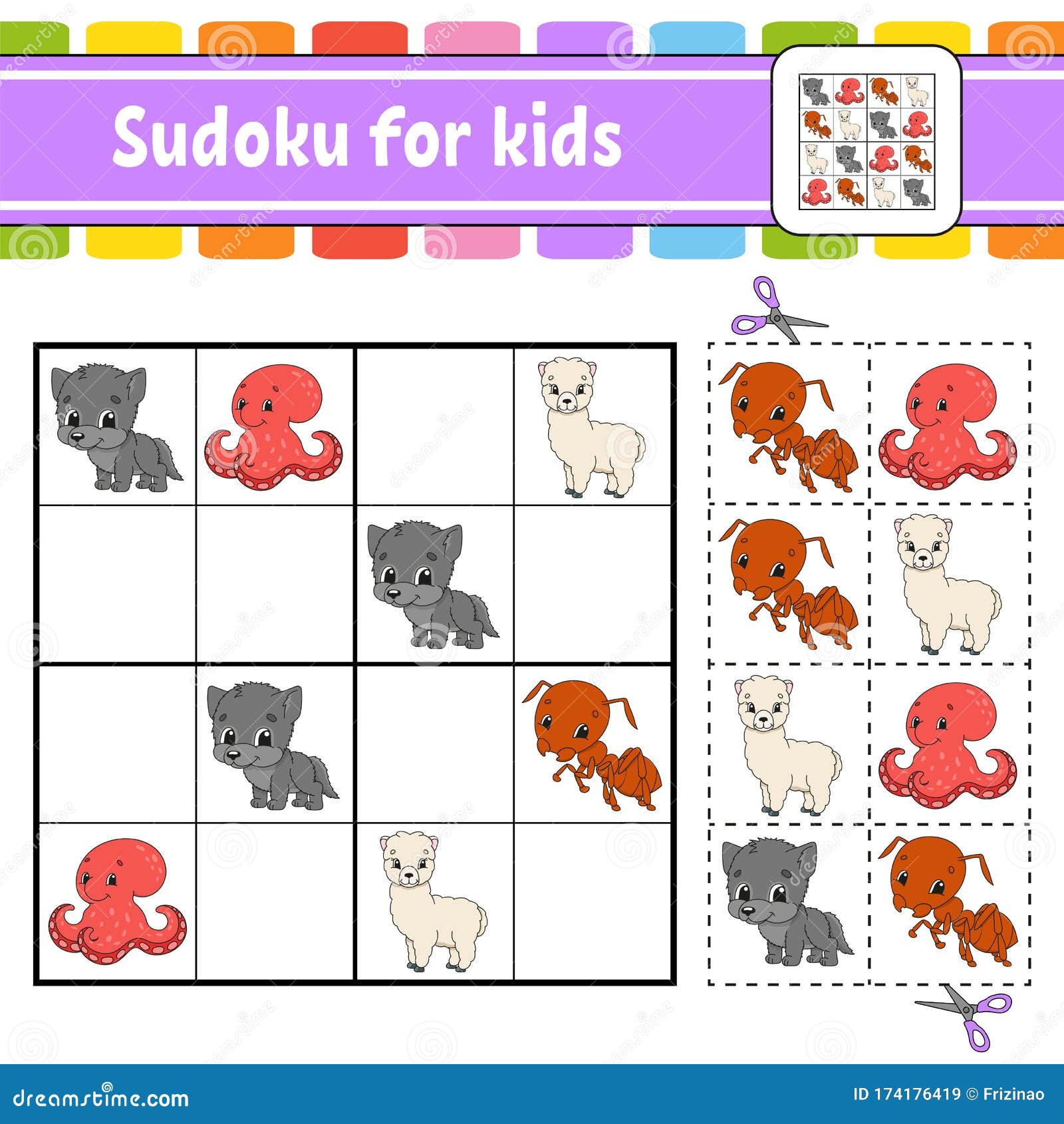 color sudoku kids color sudoku kids