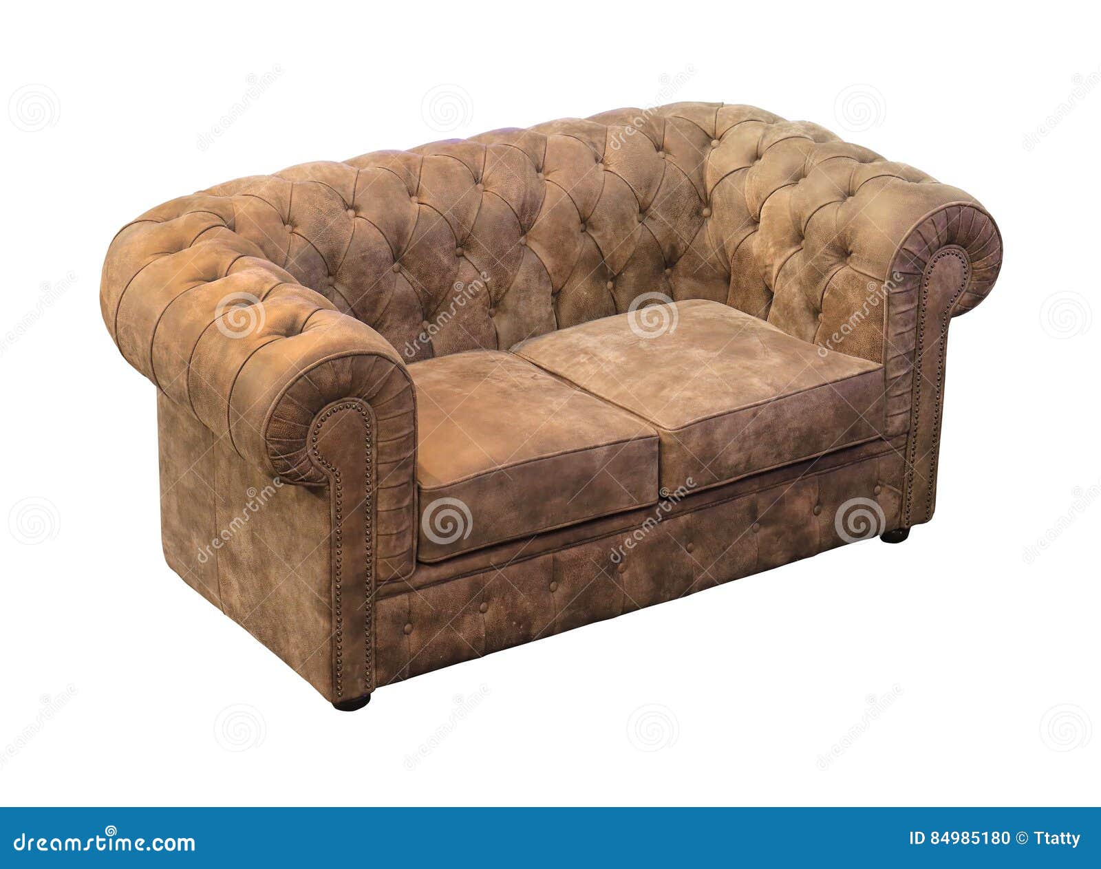 Suede upholstery sofa stock photo. Image of isolated 84985180