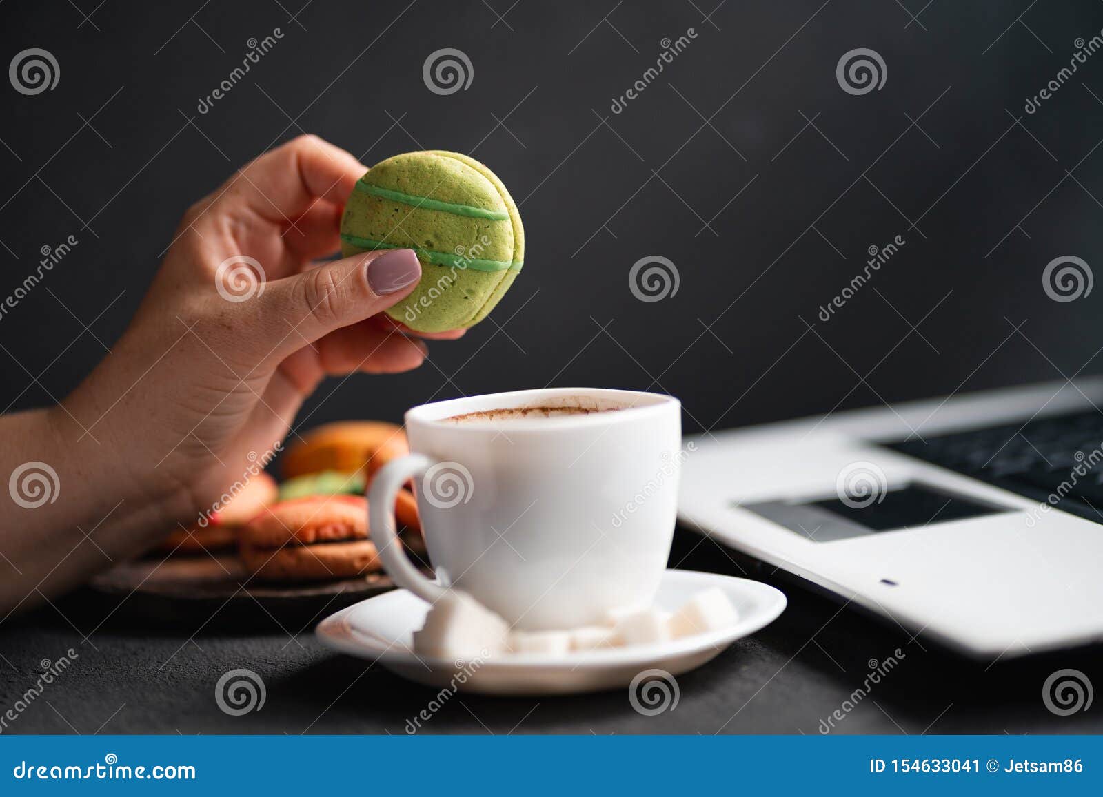 Woman Pouring Sugar Into Coffee Cup Eating Cookies Stock Image Image Of Junk Addict Woman Pouring Sugar Into Coffee Cup Eating Cookies Stock Image Image Of Junk Addict