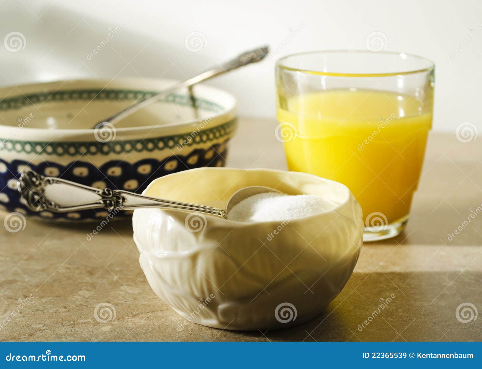 Sugar bowl at breakfast stock image. Image of bowl, diet 22365539