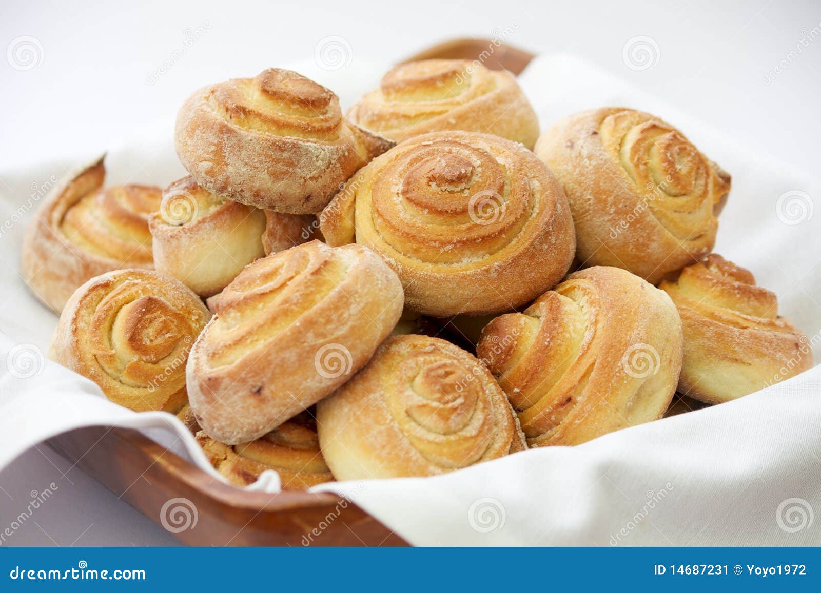 Sugar Buns stock image. Image of buns, linen, dough, brown 14687231