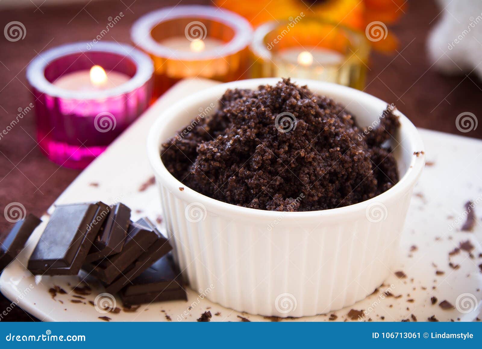 sugar and chocolate scrub set