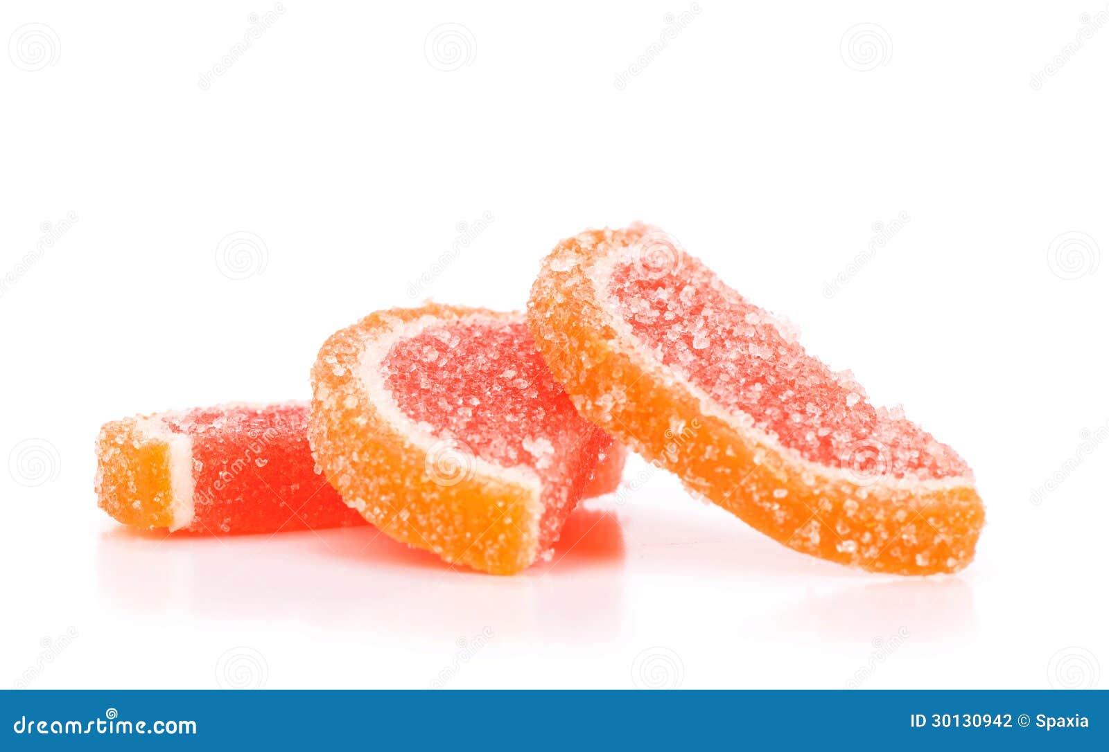 Sugar Coated Fruit Jelly Sweets Stock Photo Image 30130942