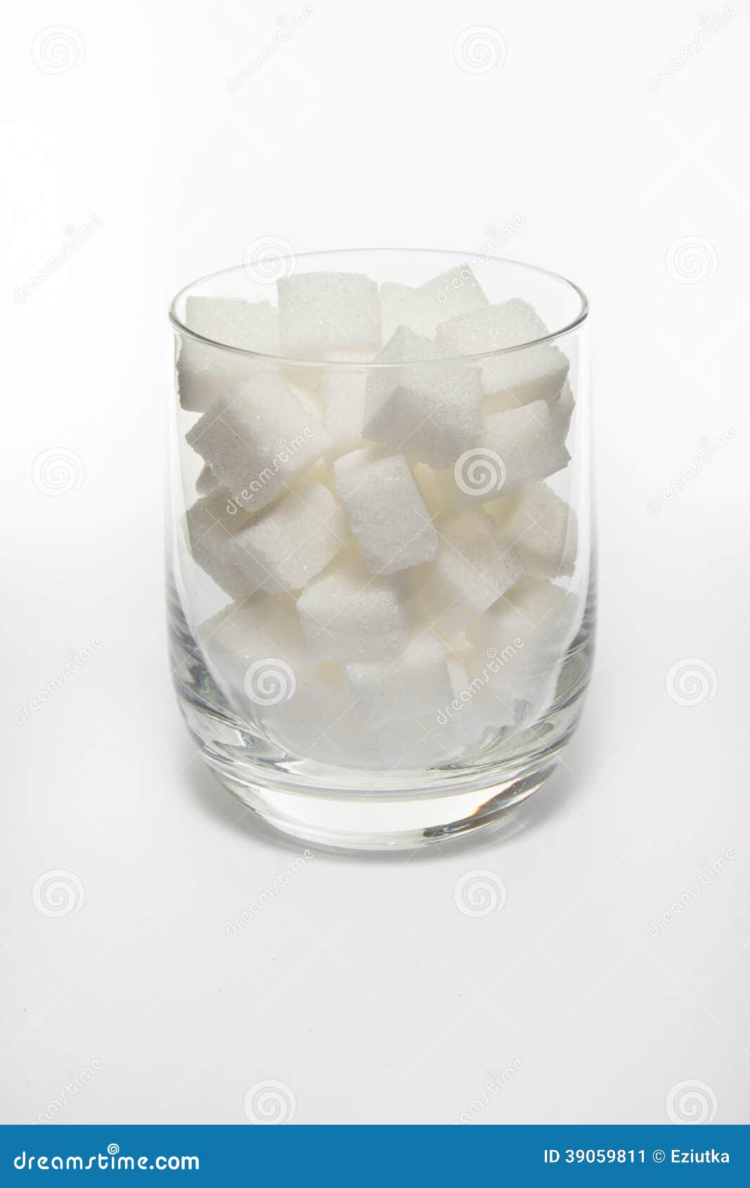 Sugar cube in glass stock image. Image of white, health 39059811