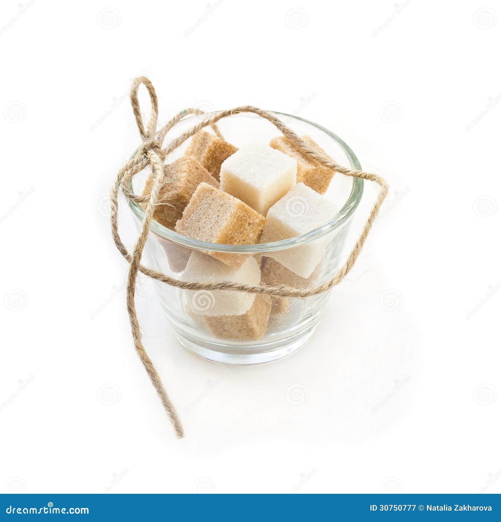 Sugar cubes in glass bowl stock image. Image of granulated 30750777