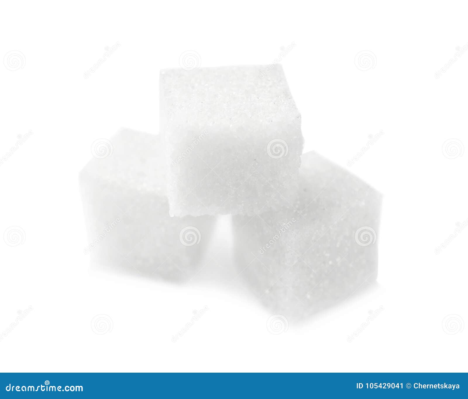 Sugar cubes stock image. Image of portion, diabetes - 105429041