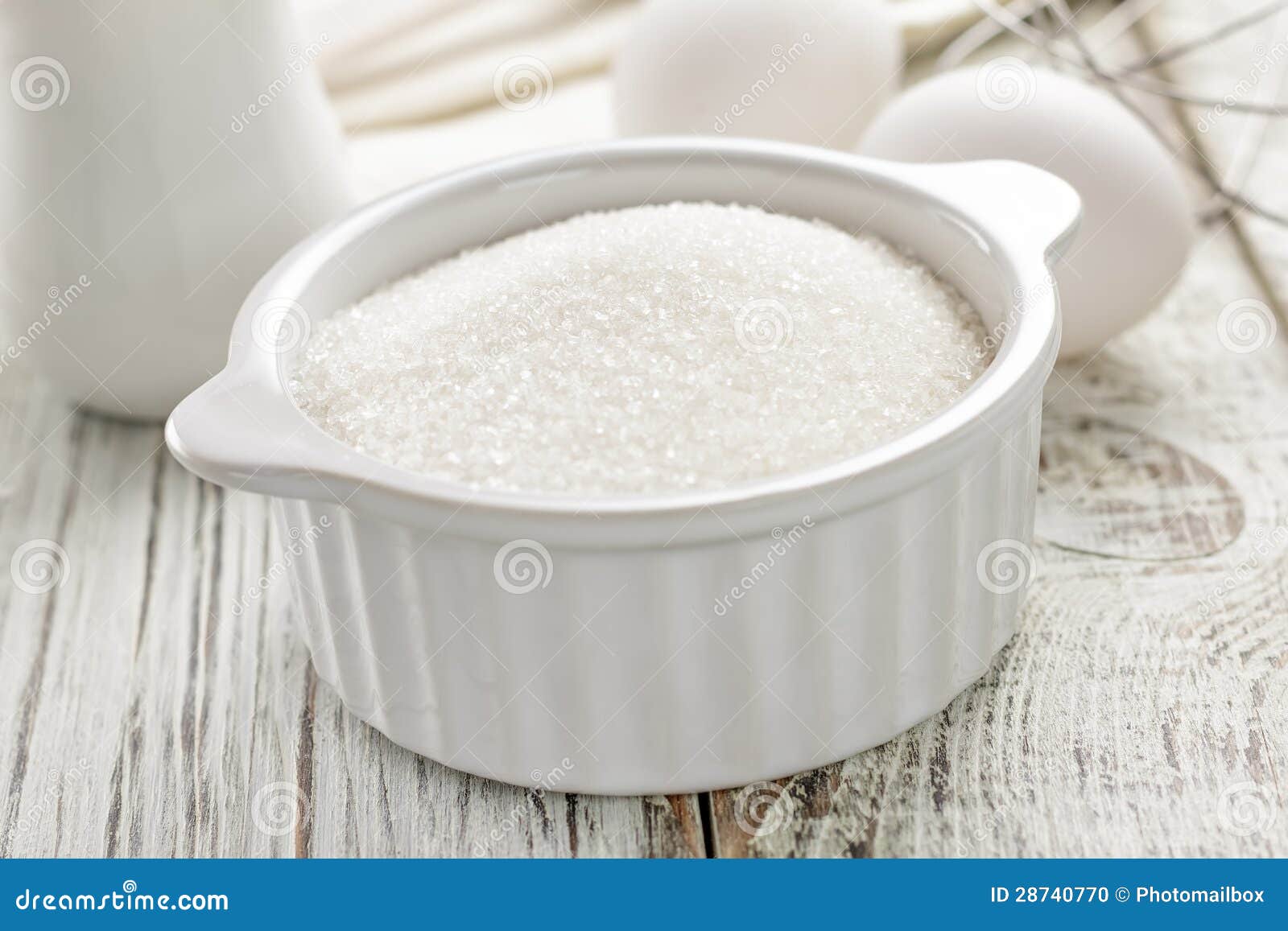 Sugar and eggs stock photo. Image of product, diet, close 28740770
