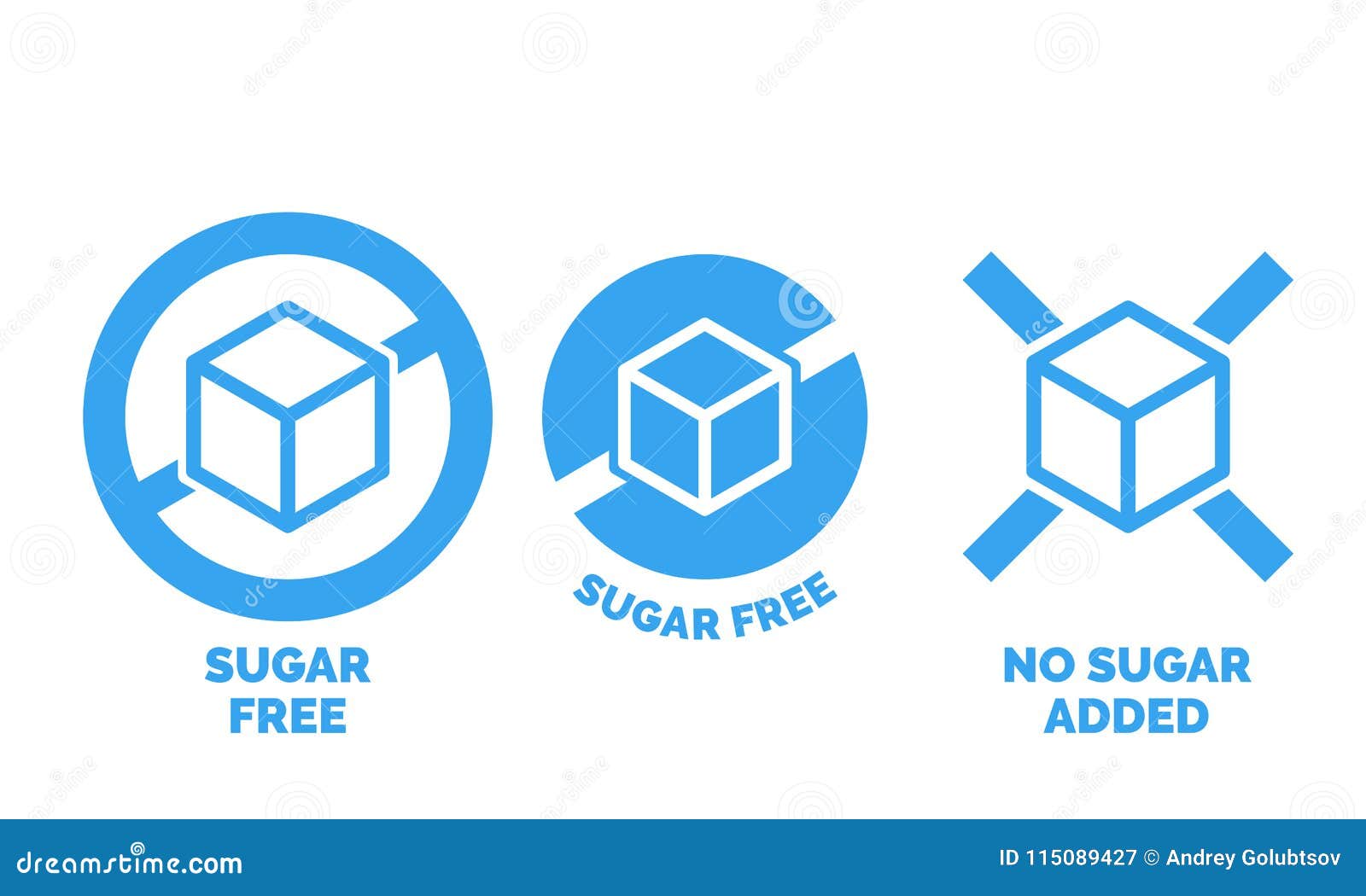 sugar free label  nor sugar added package