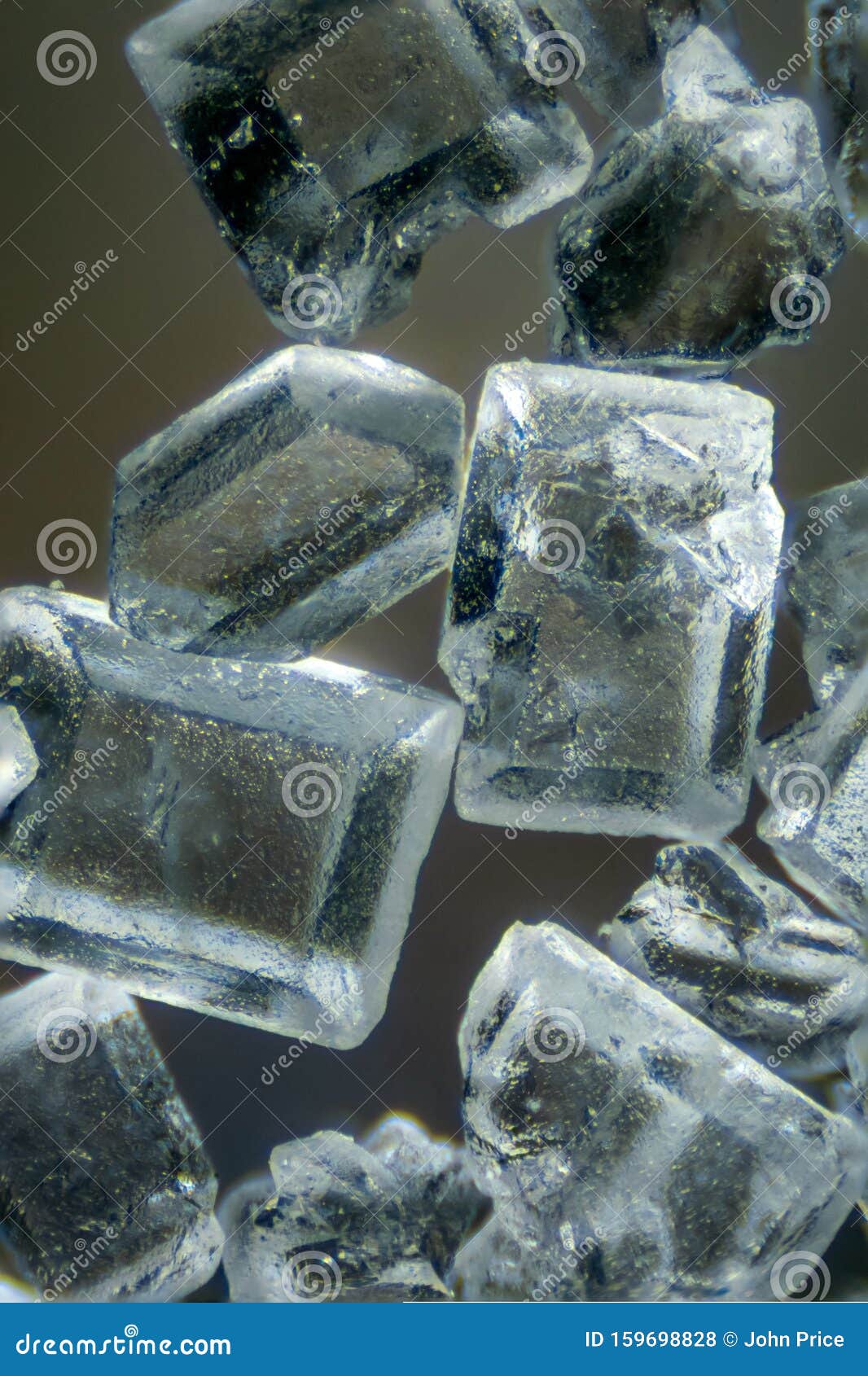 Sugar Granules at High Magnification Stock Photo Image of transparent