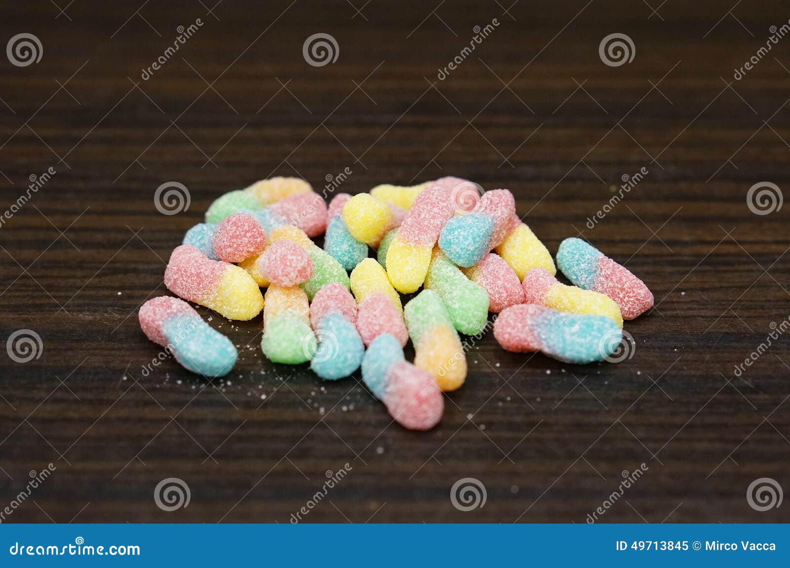 Sugar gums stock image. Image of topped, gums, candy 49713845