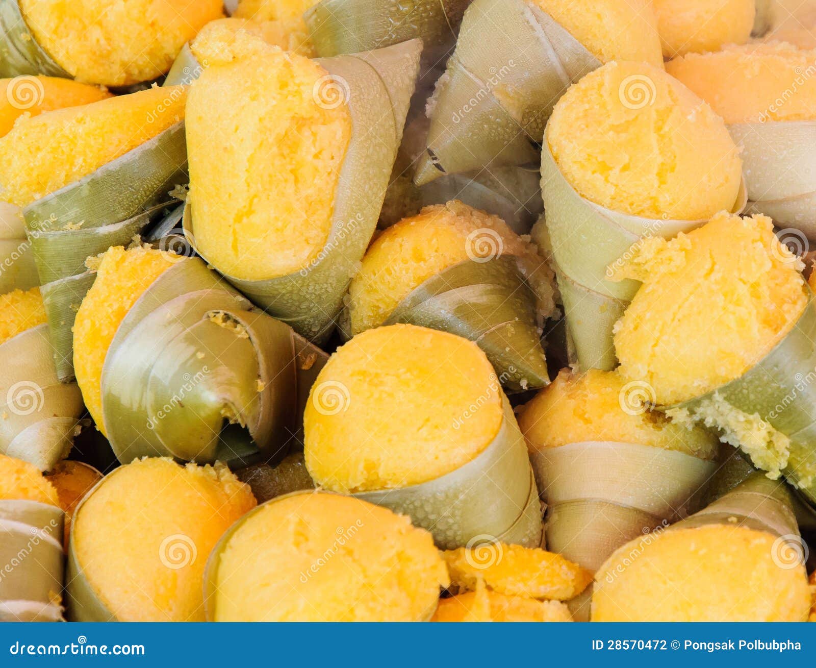 Sugar palm dessert stock photo. Image of leaf, cream 28570472