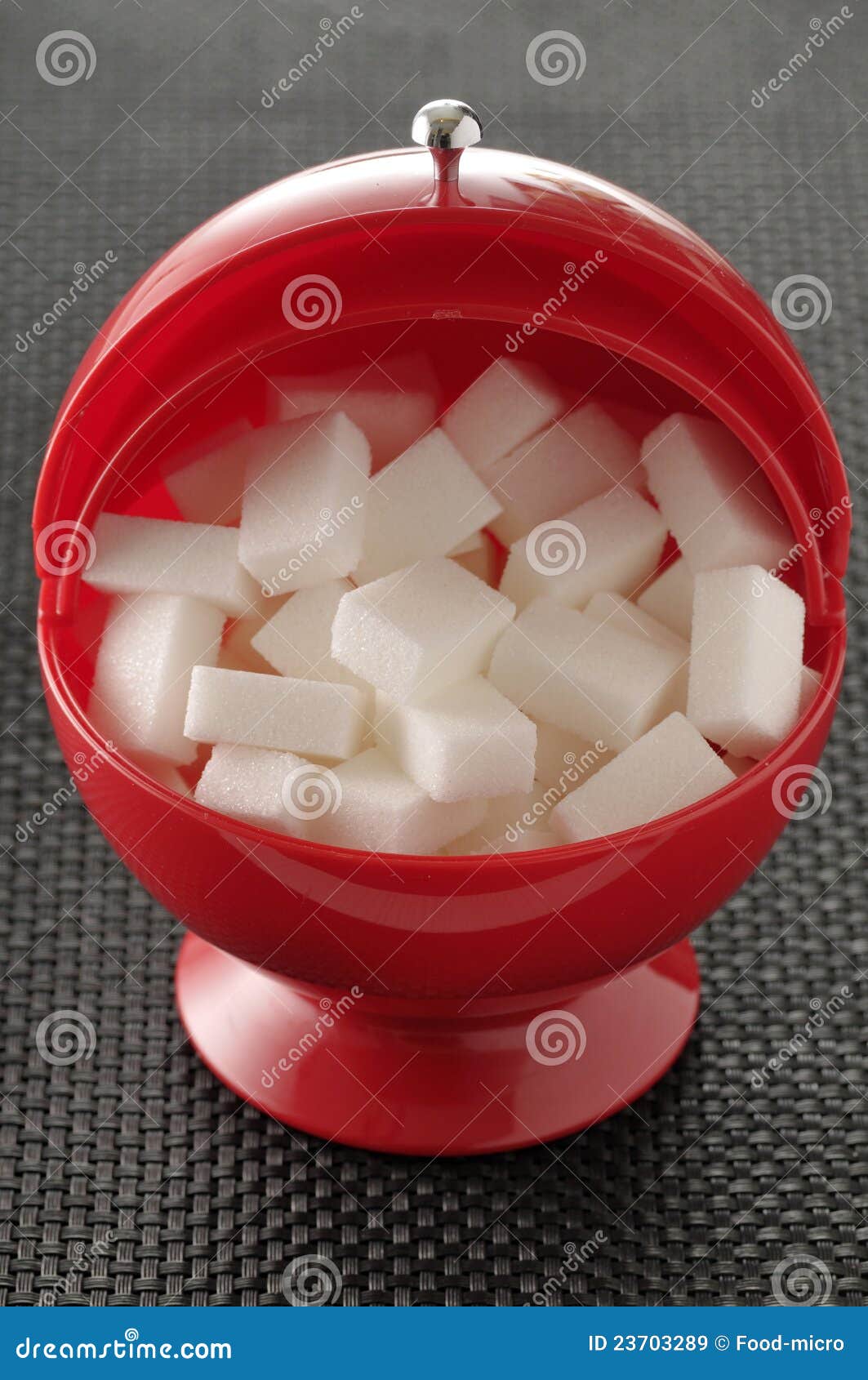 Sugar pot stock image. Image of ball, open, piece, crockery 23703289
