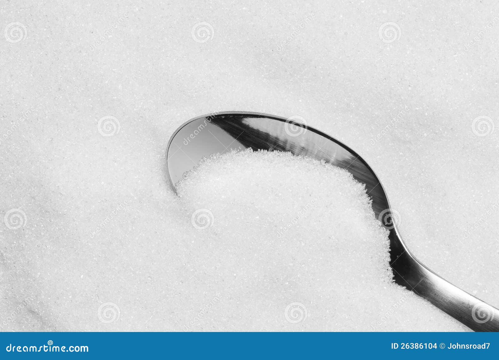 Sugar Spoon stock photo. Image of silverware, health 26386104