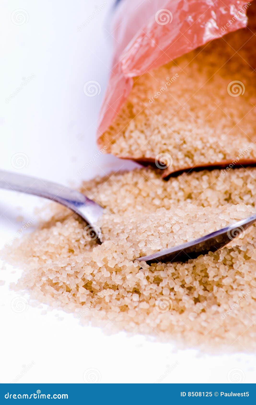 Sugar and spoon stock image. Image of crystals, cane, flavor 8508125
