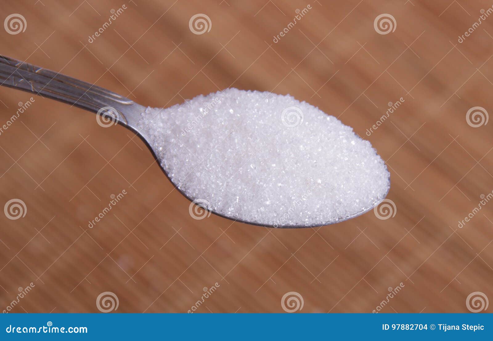Sugar and spoon stock photo. Image of powder, ingredient 97882704