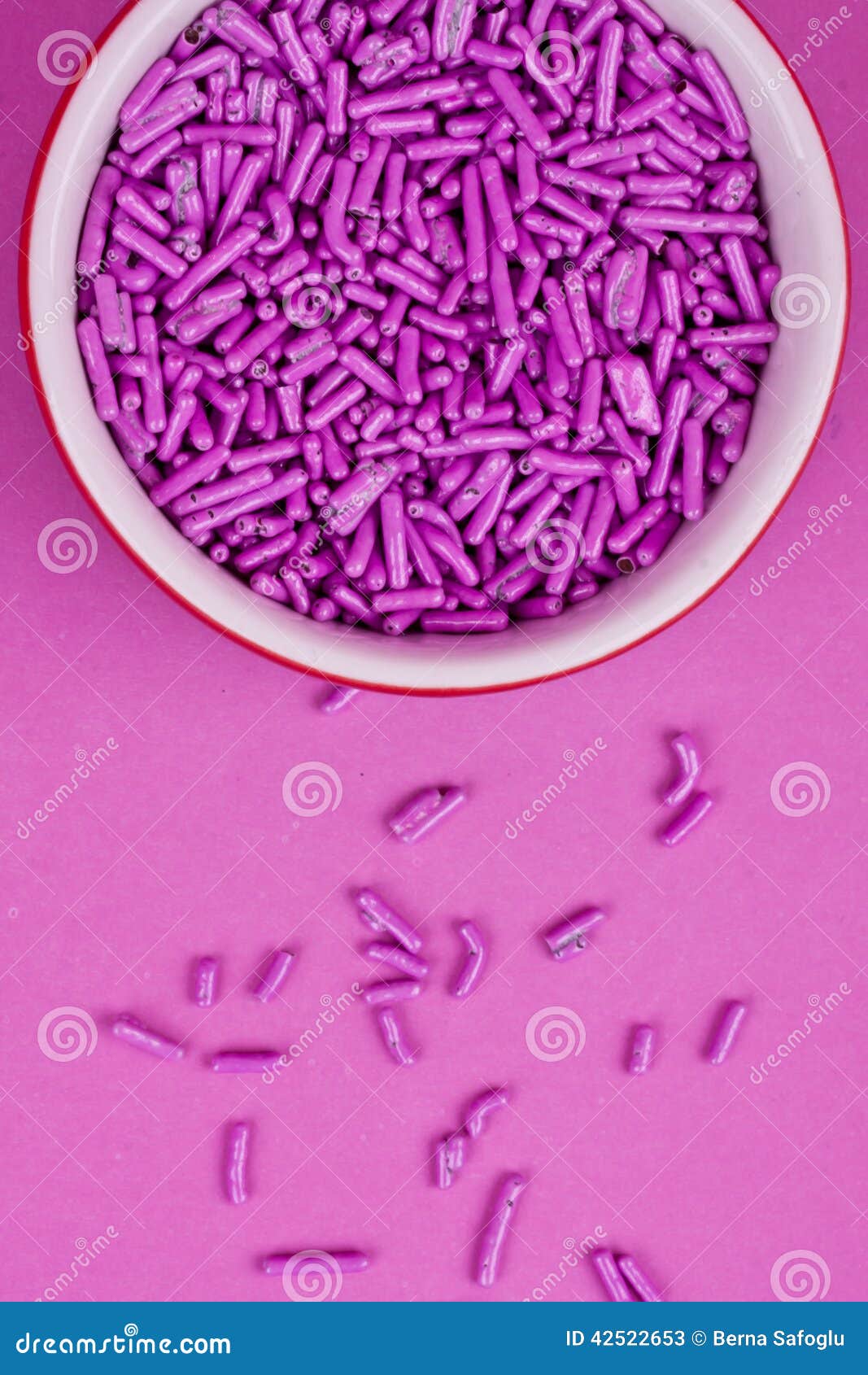 Sugar sprinkles stock image. Image of candy, isolated 42522653