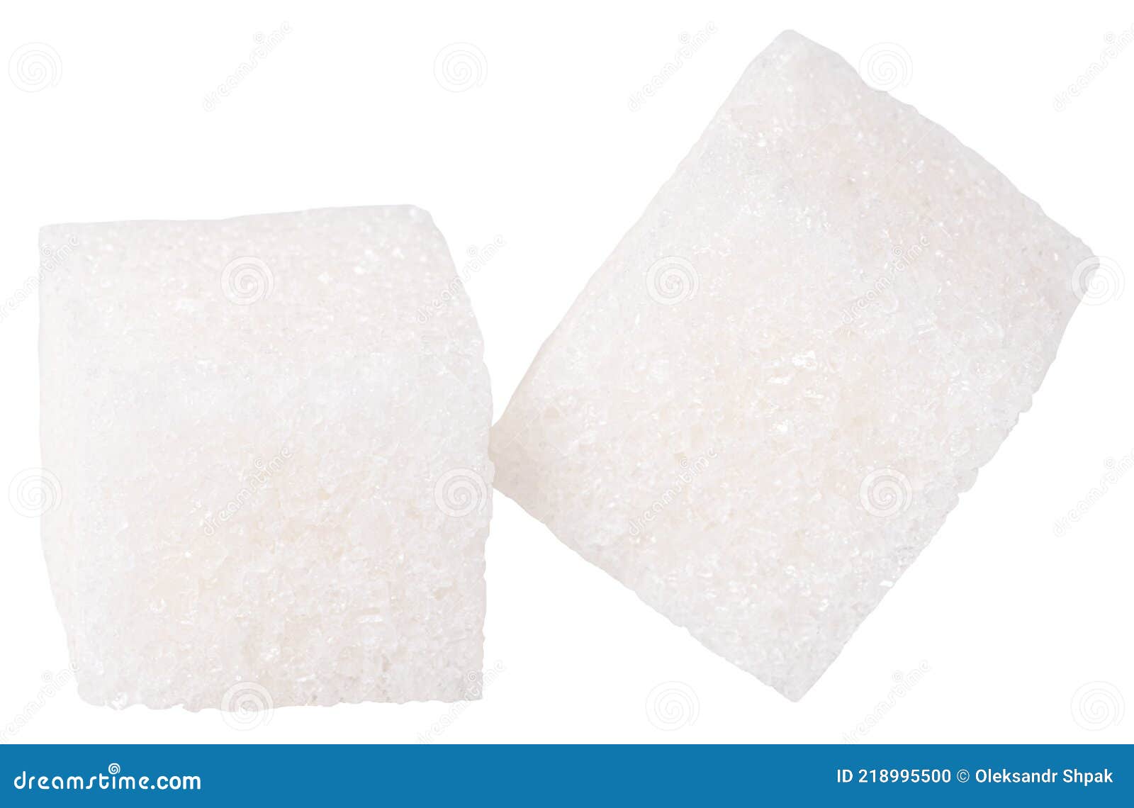 Sugars Cubes Isolated on White Background. White Sugar Stock Photo ...
