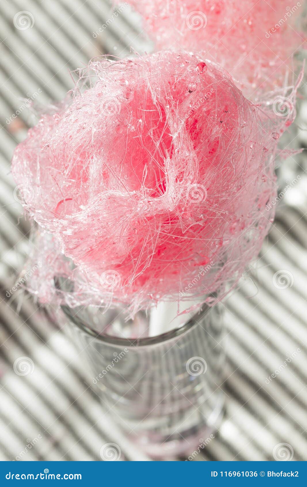 Sugary Pink Homemade Cotton Candy Floss Stock Photo Image Of Food Sticky