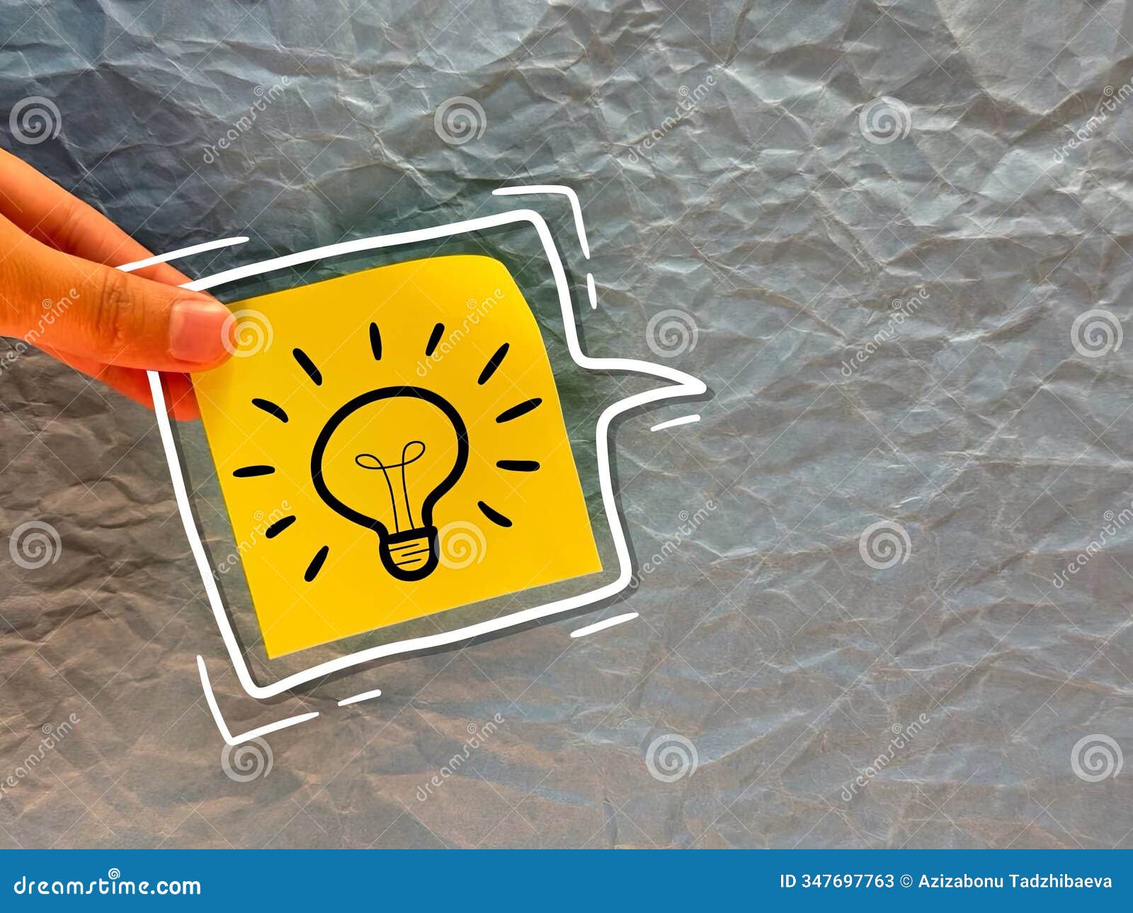 suggest an idea. an icon and a light bulb with the meaning of a new idea. business solutions