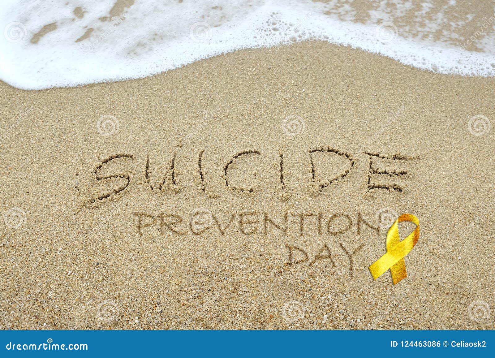 suicide prevention day concept