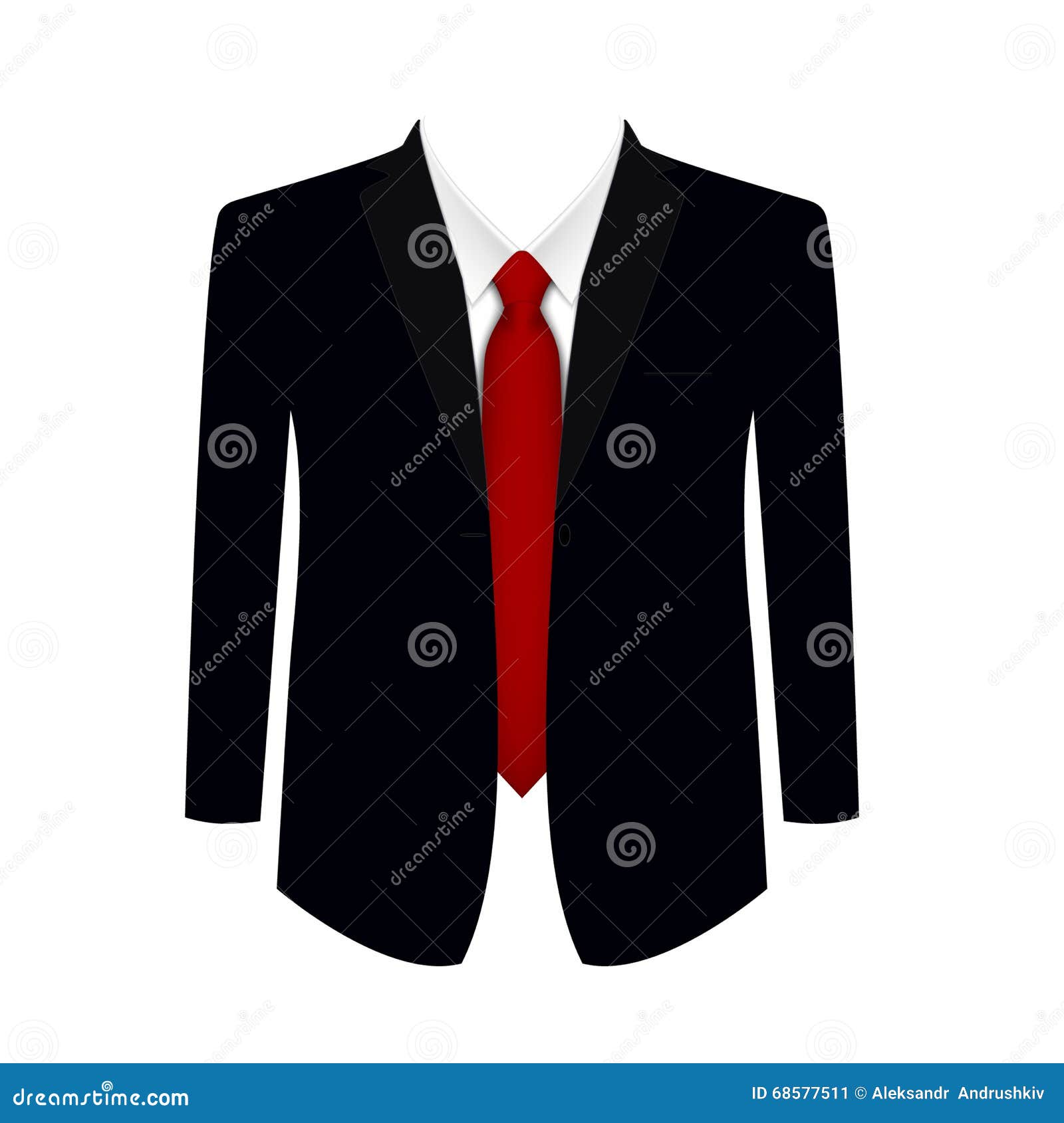 Suit of clothes. stock vector. Illustration of dummy - 68577511