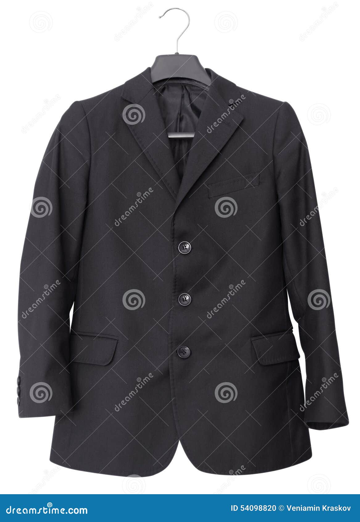 Suit on a hanger stock photo. Image of cloth, coat, business - 54098820