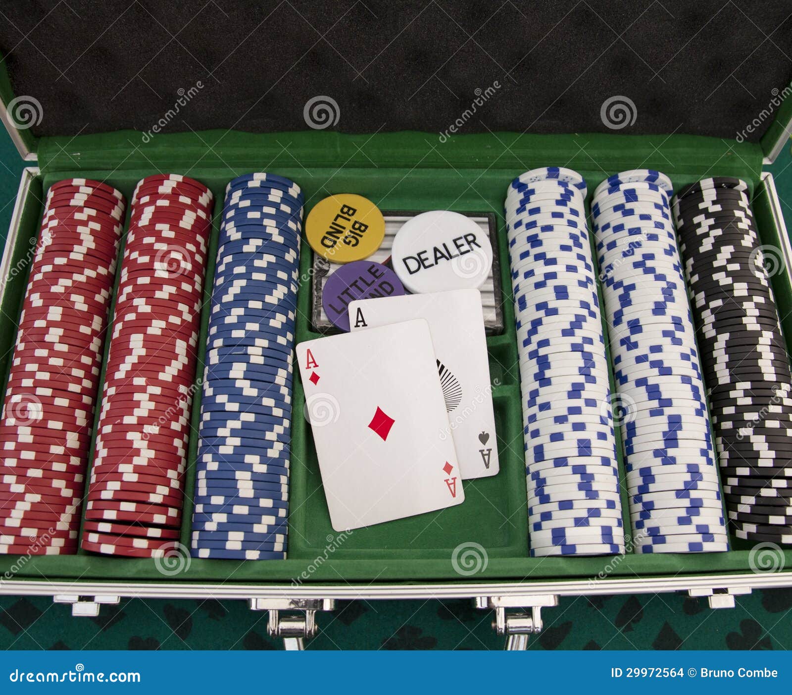 Briefcase poker stock photo. Image of game, suitcase 29972564