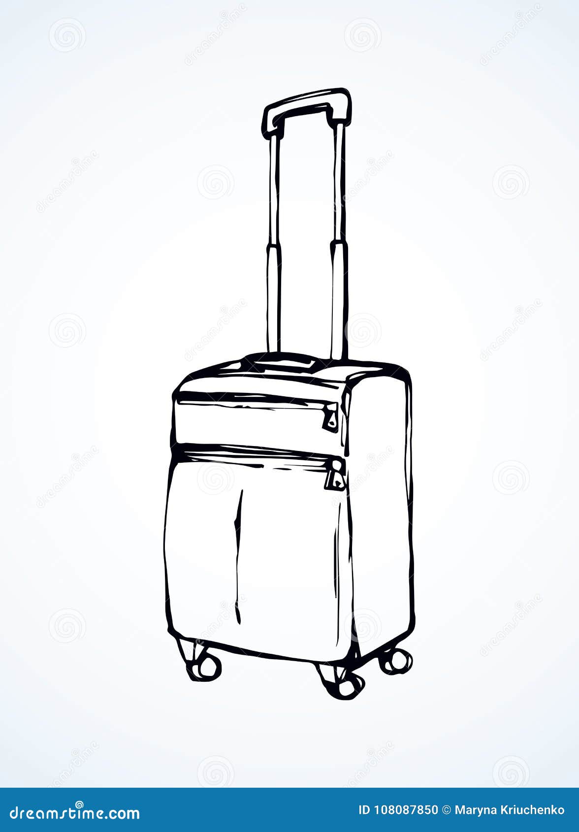 Coloring Book, Storage Trunk Stock Vector - Illustration of activity,  baggage: 125180577