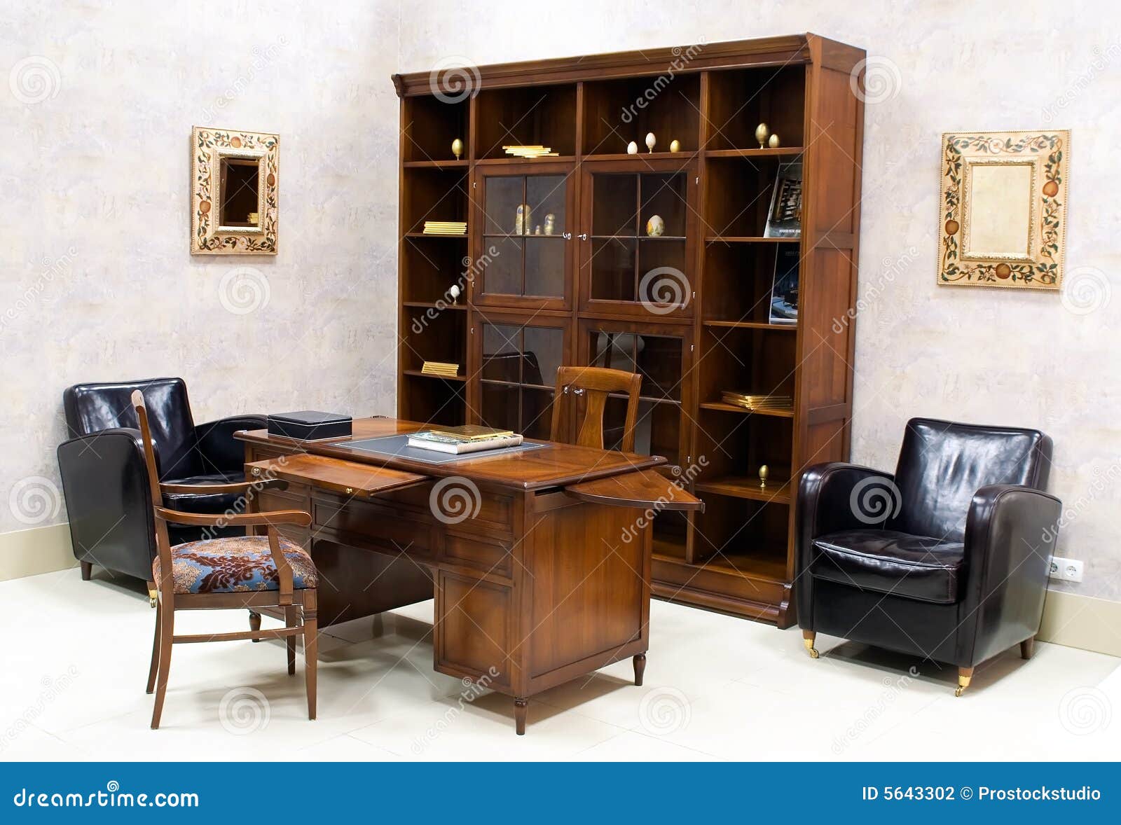 Suite of Premium Office Furniture Stock Photo Image of office, home