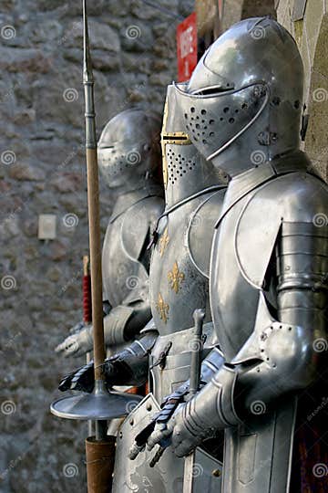 Suits of armour stock image. Image of king, conflict, defending - 1761927
