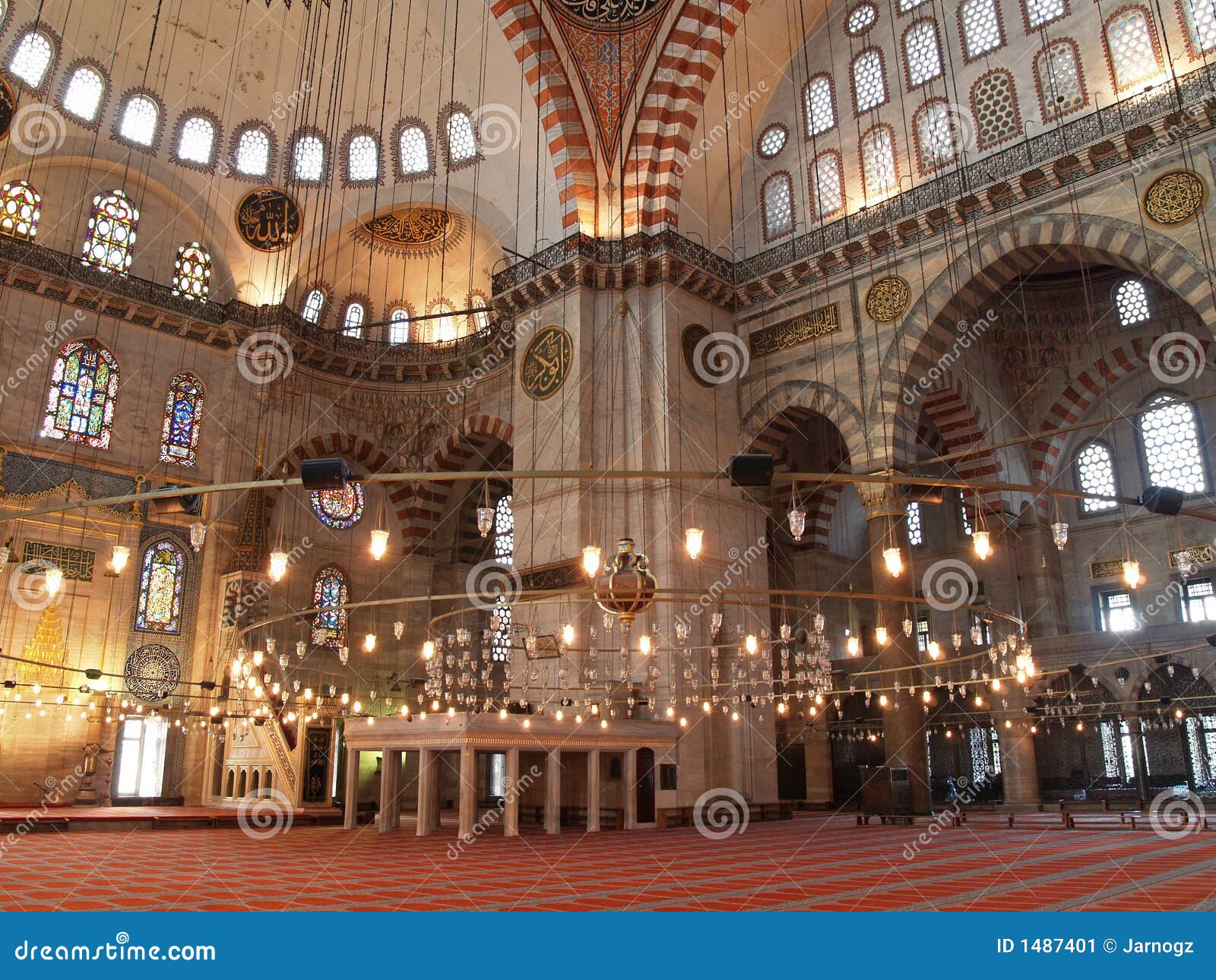 suleymaniye mosque in istanbul, turkey