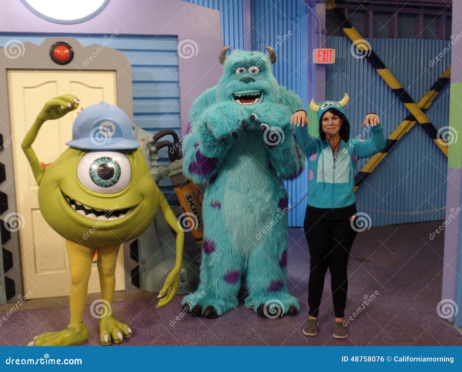 Sully and mike Wazowski editorial photo. Image of florida 48758076