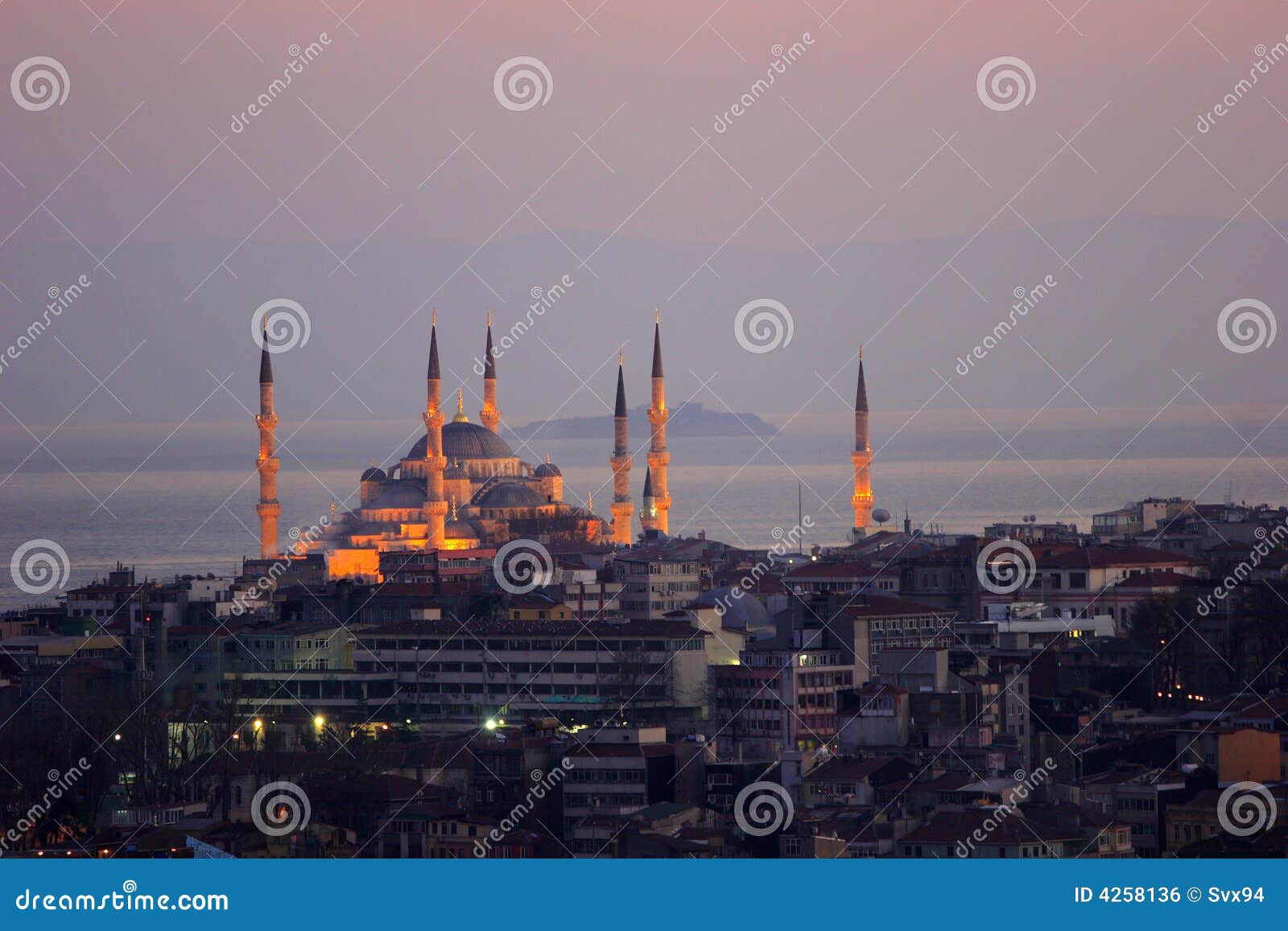 the sultan ahmed mosque - blue mosque of istanbul