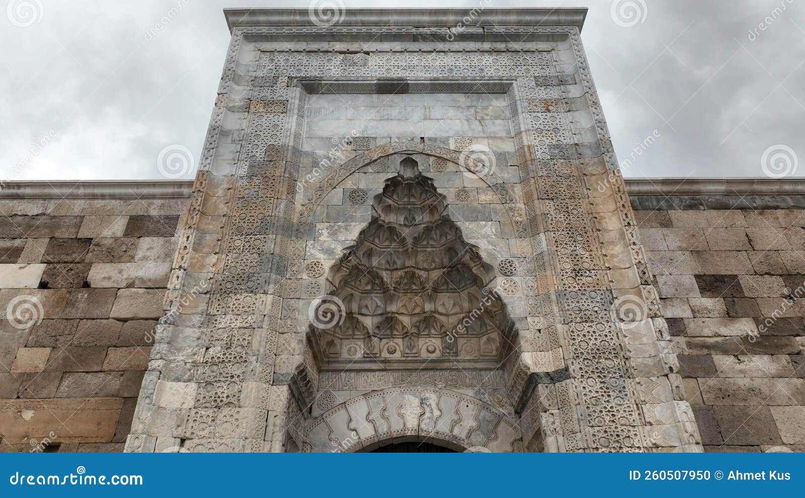 sultanhani caravansary is located in aksaray, turkey.