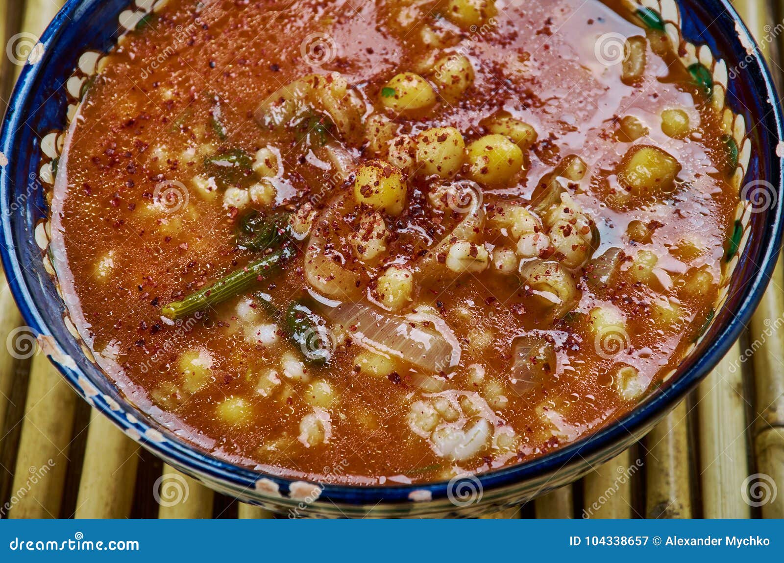 Sumak Corbasi stock image. Image of health, cuisine 104338657