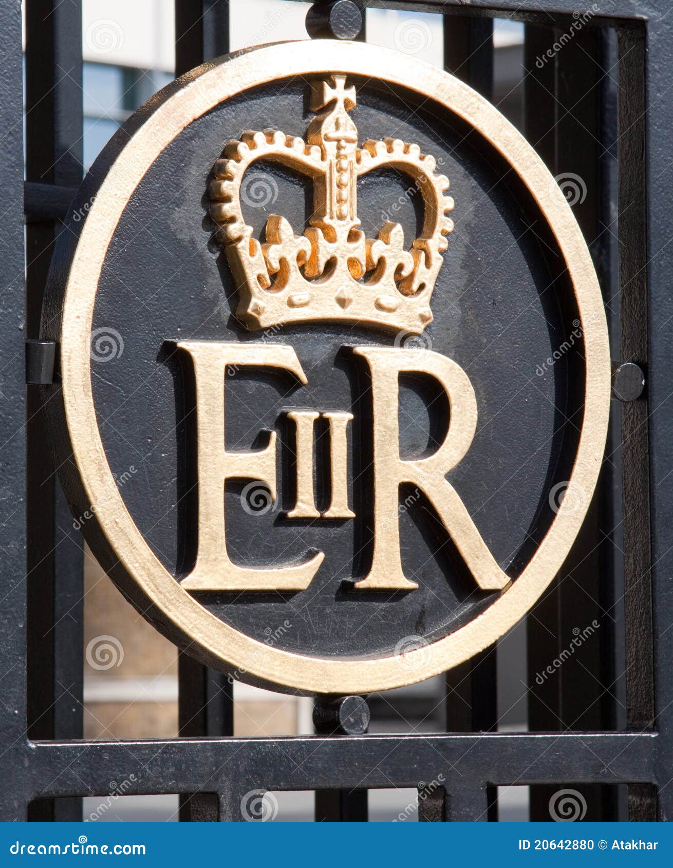 Sumbol Der Konigin Elizabeth Stockfoto Bild Von Tourismus Symbol 20642880
