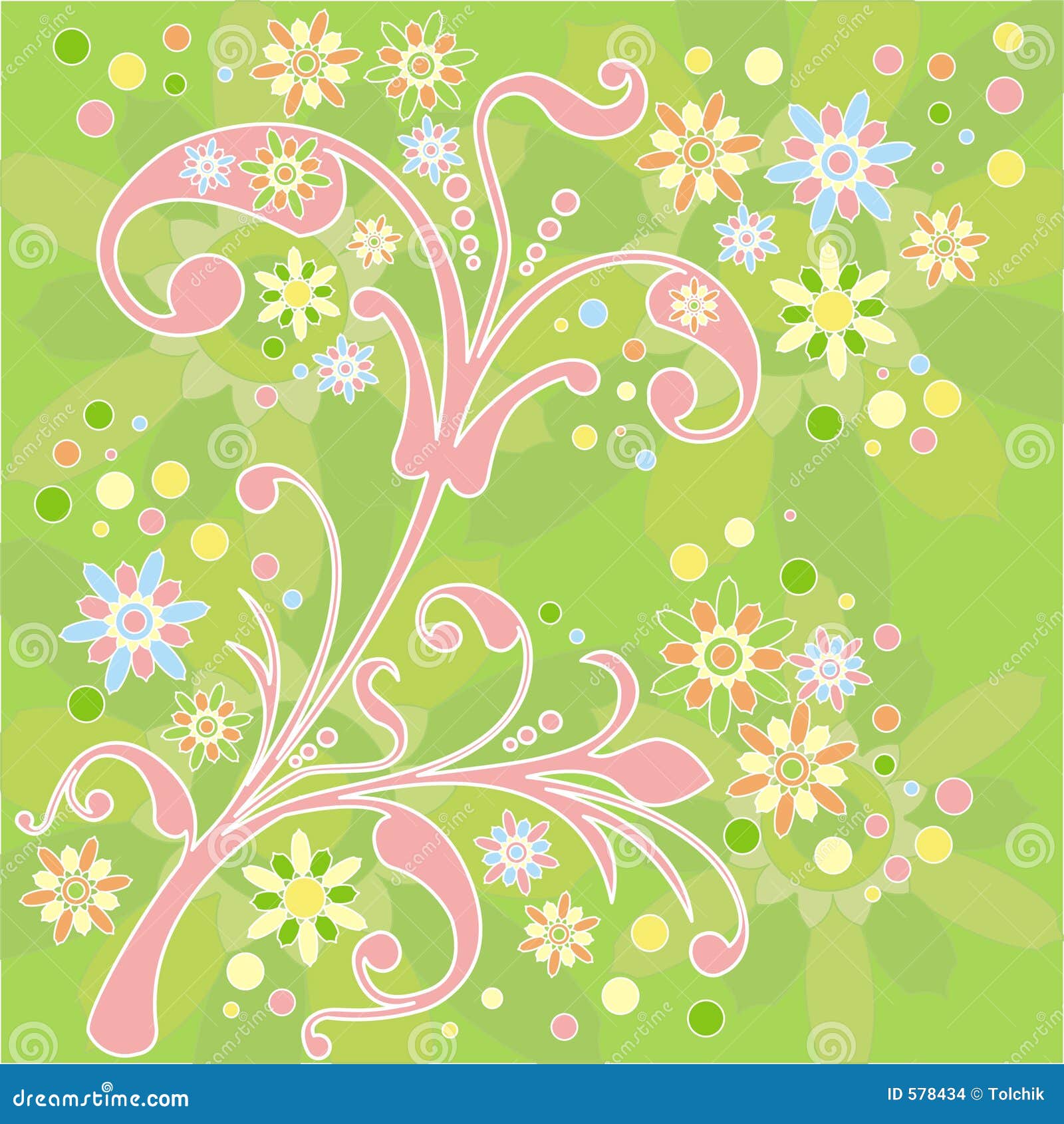 Summer background, vector stock vector. Illustration of circle - 578434
