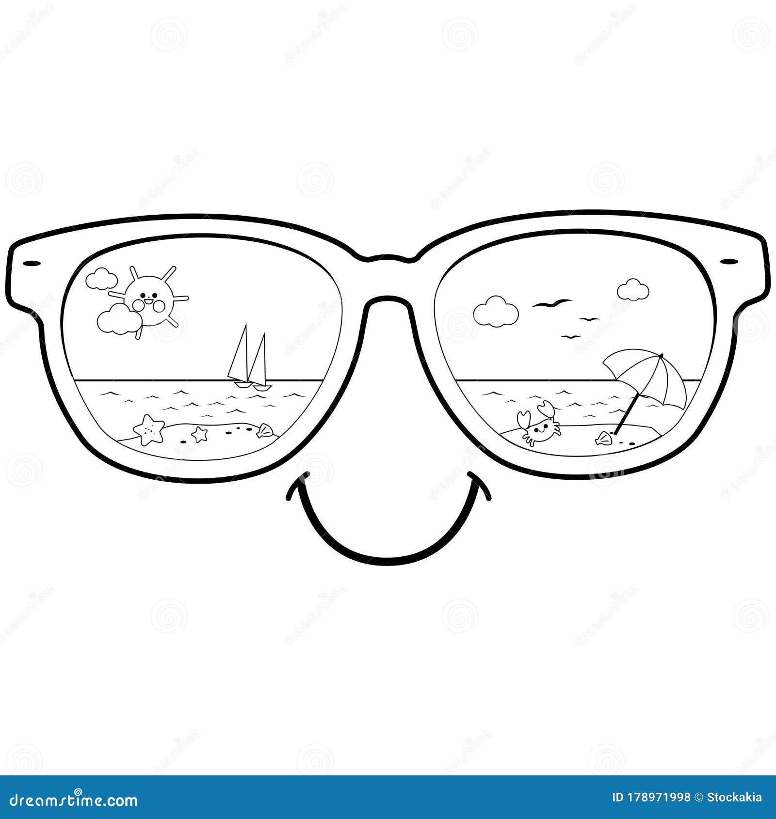 Coloring book Sunglasses Child Drawing, glasses, angle, white png | PNGEgg