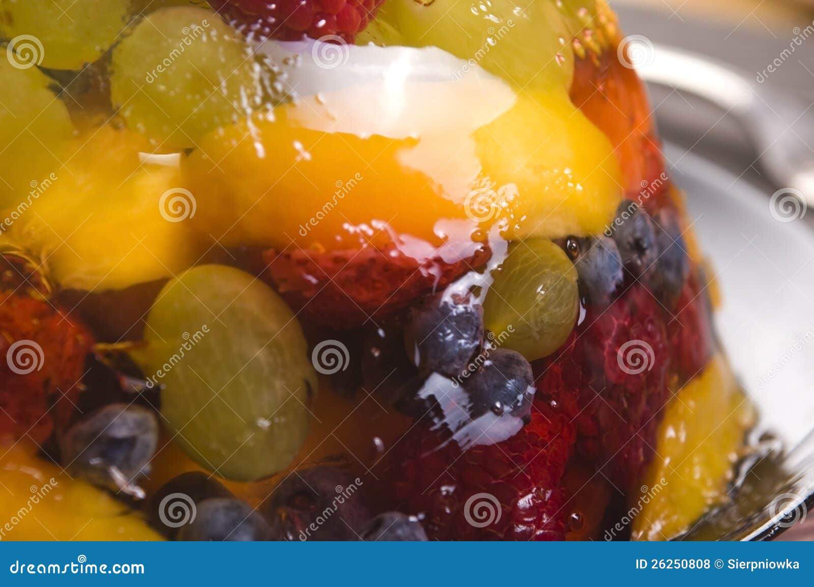 Summer Berry Jelly Terrine stock photo. Image of people 26250808