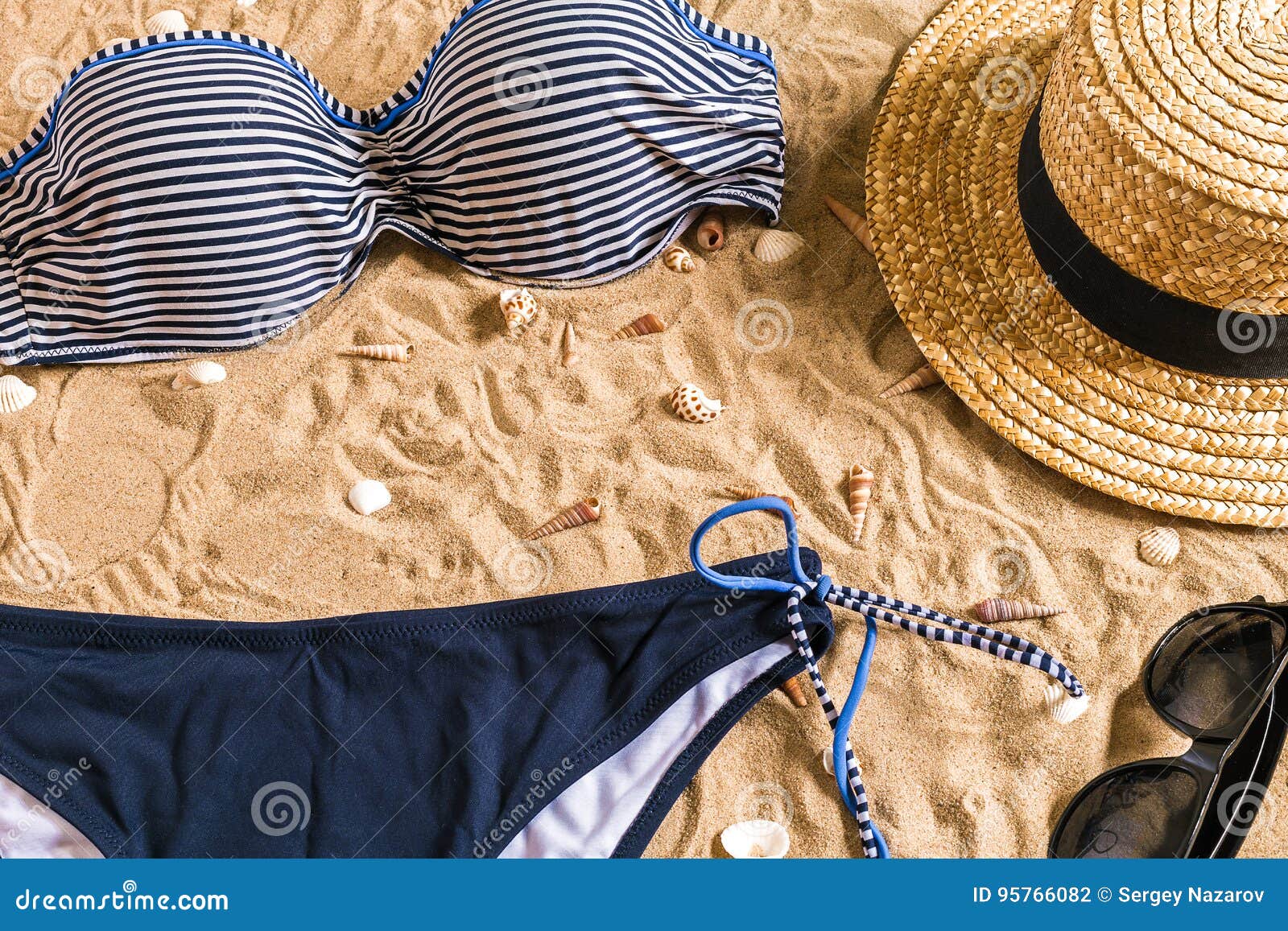 Summer Bikini and Accessories Stylish Beach Set, Beach Bikini Summer ...