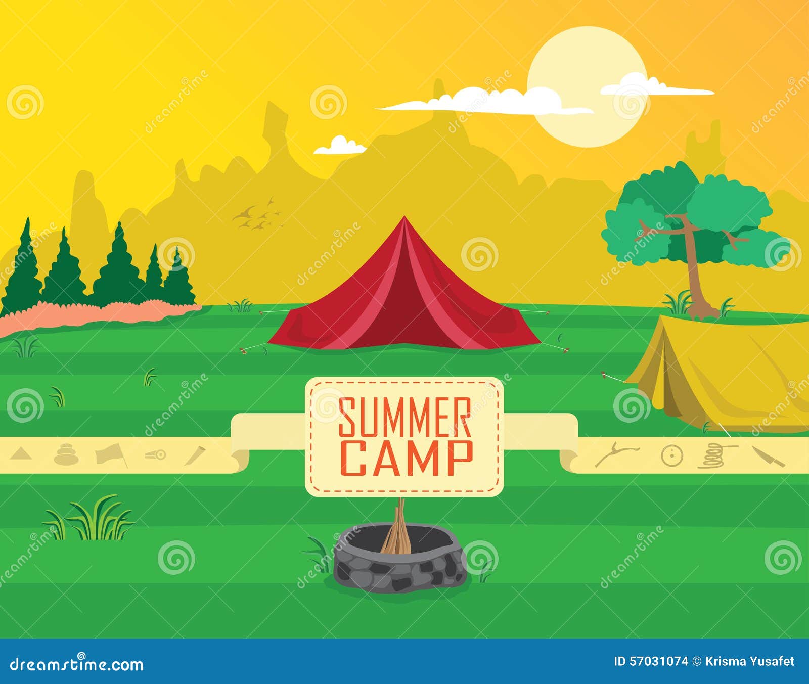 summer camp clipart images - photo #44