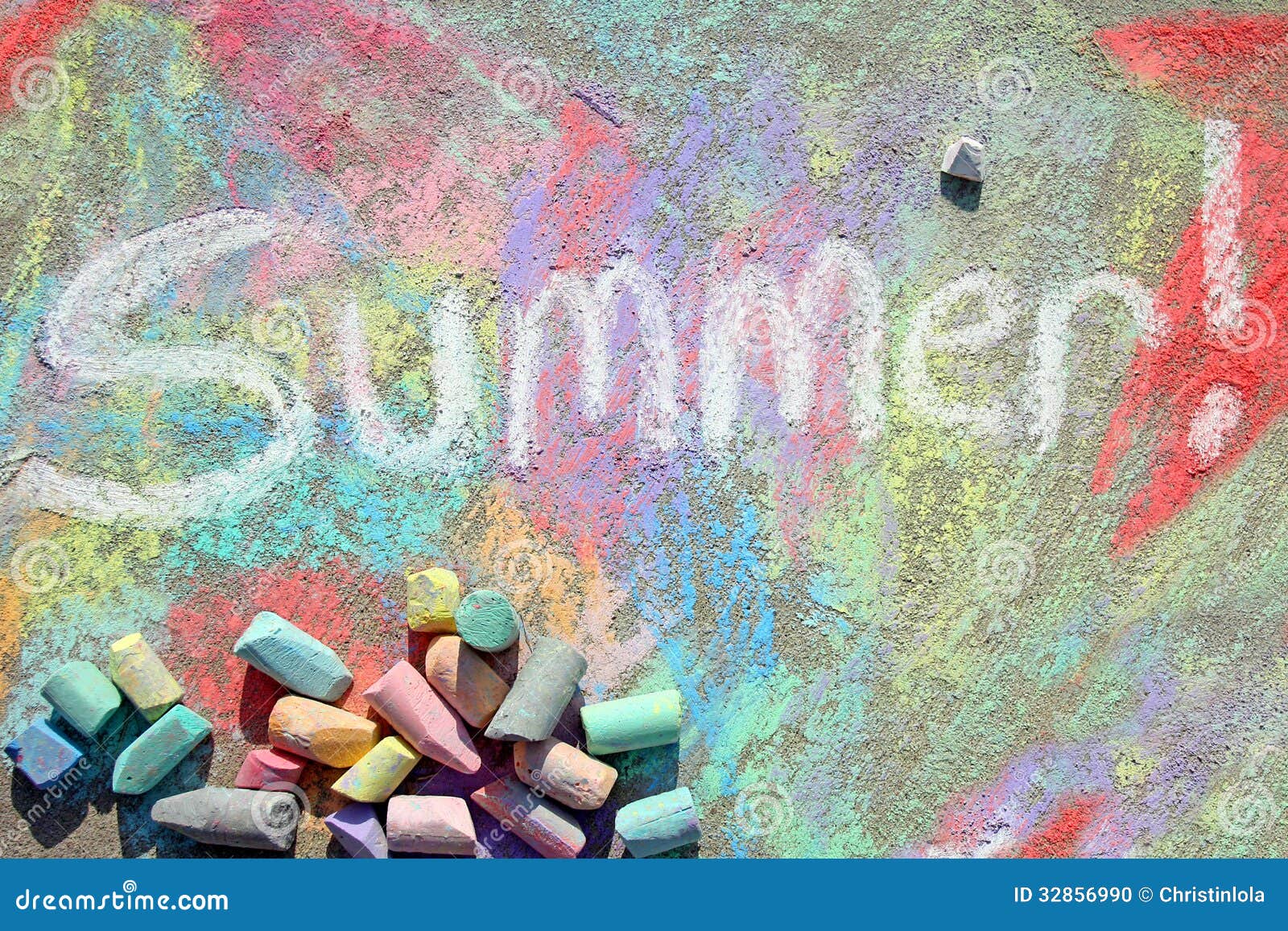 summer in chalk