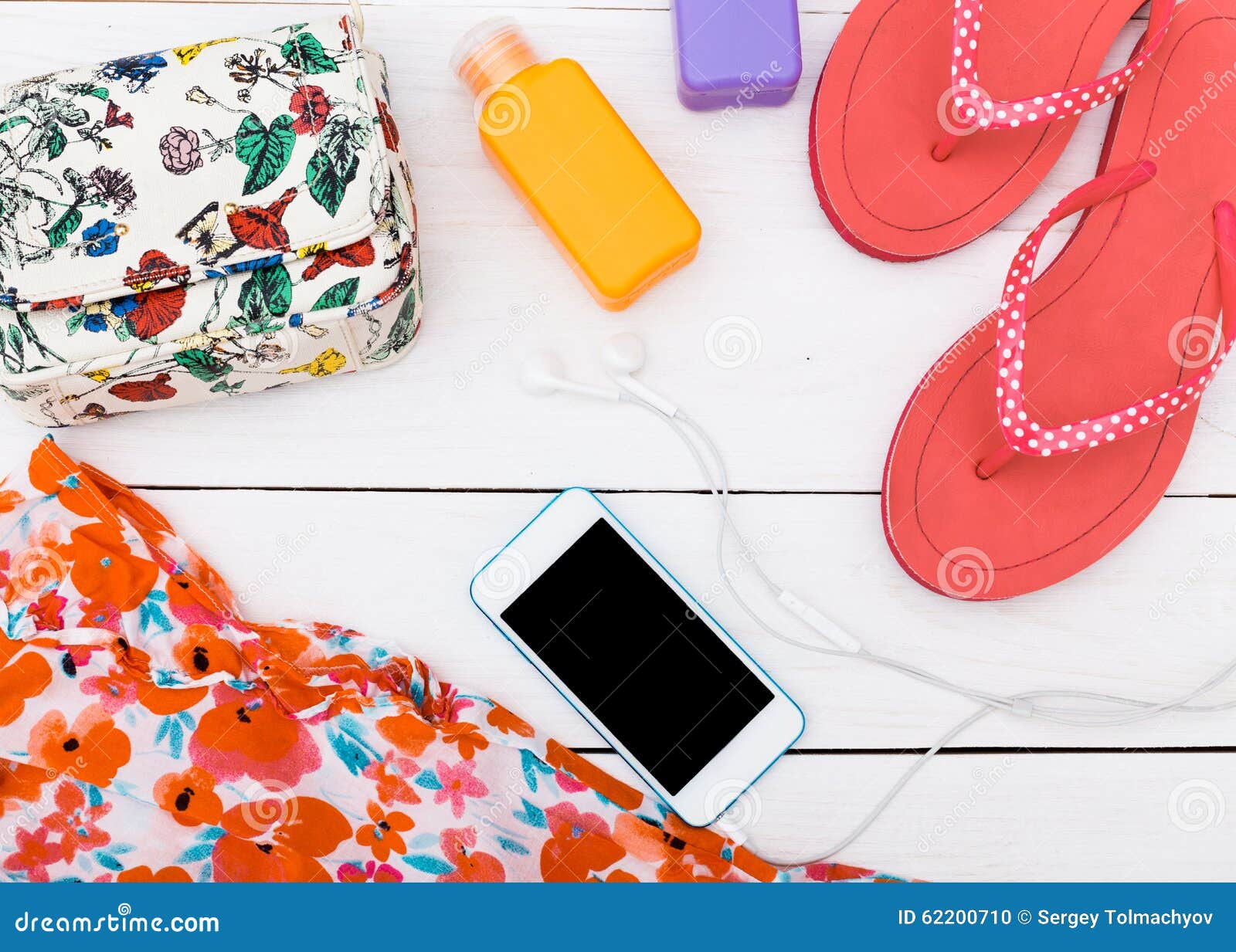 Summer Clothes and Accessories Stock Photo Image of dress, store