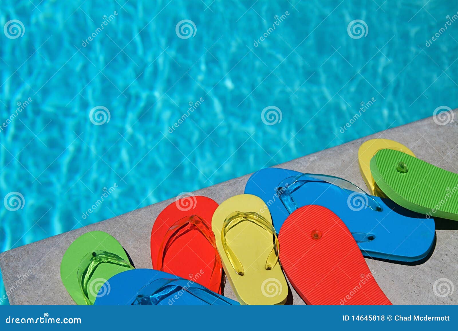 Summer Flipflops stock photo. Image of edge, vacation - 14645818