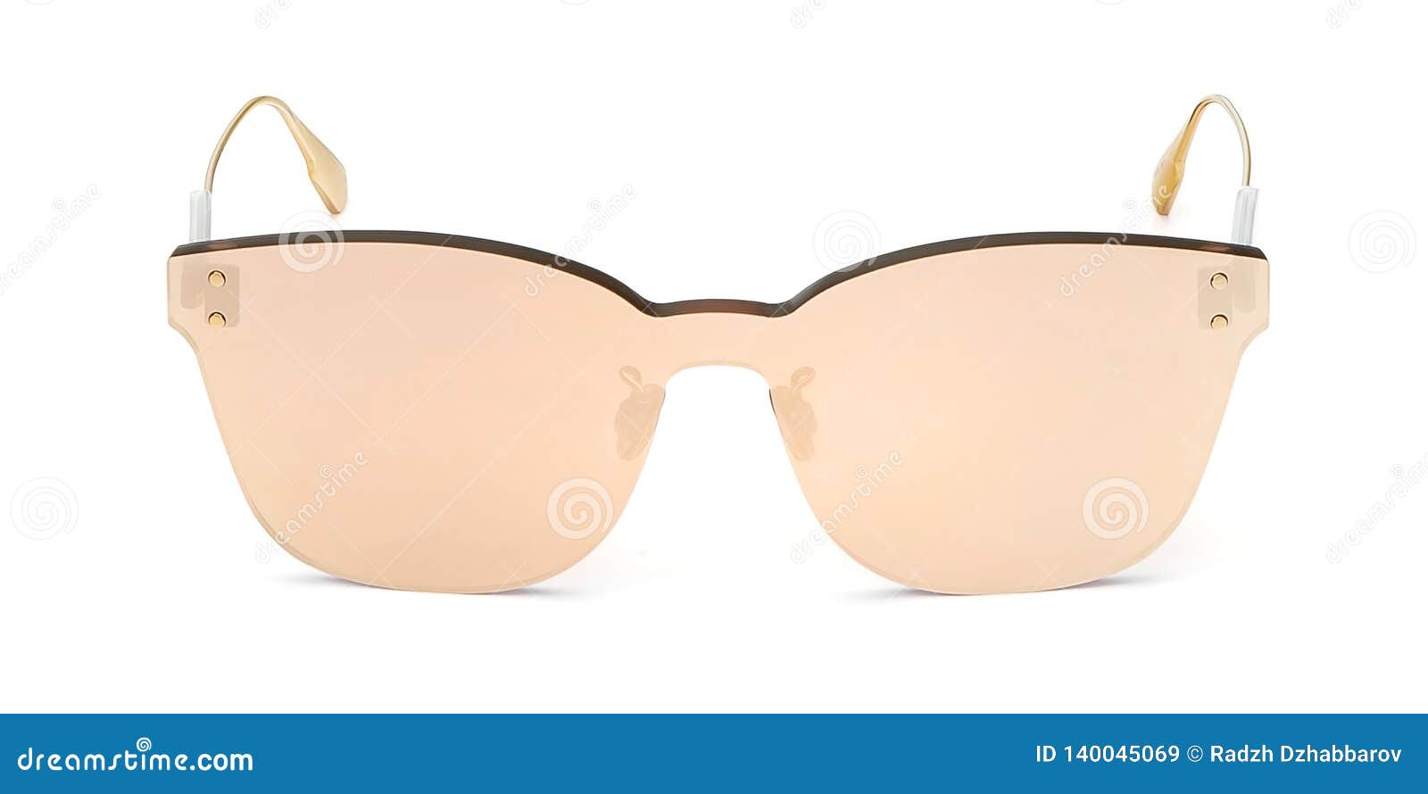 Download Summer Front View Sunglasses Isolated On White Background Mirror Eyeglasses Mockup For Your Design Stock Image Image Of Beach Classic 140045069
